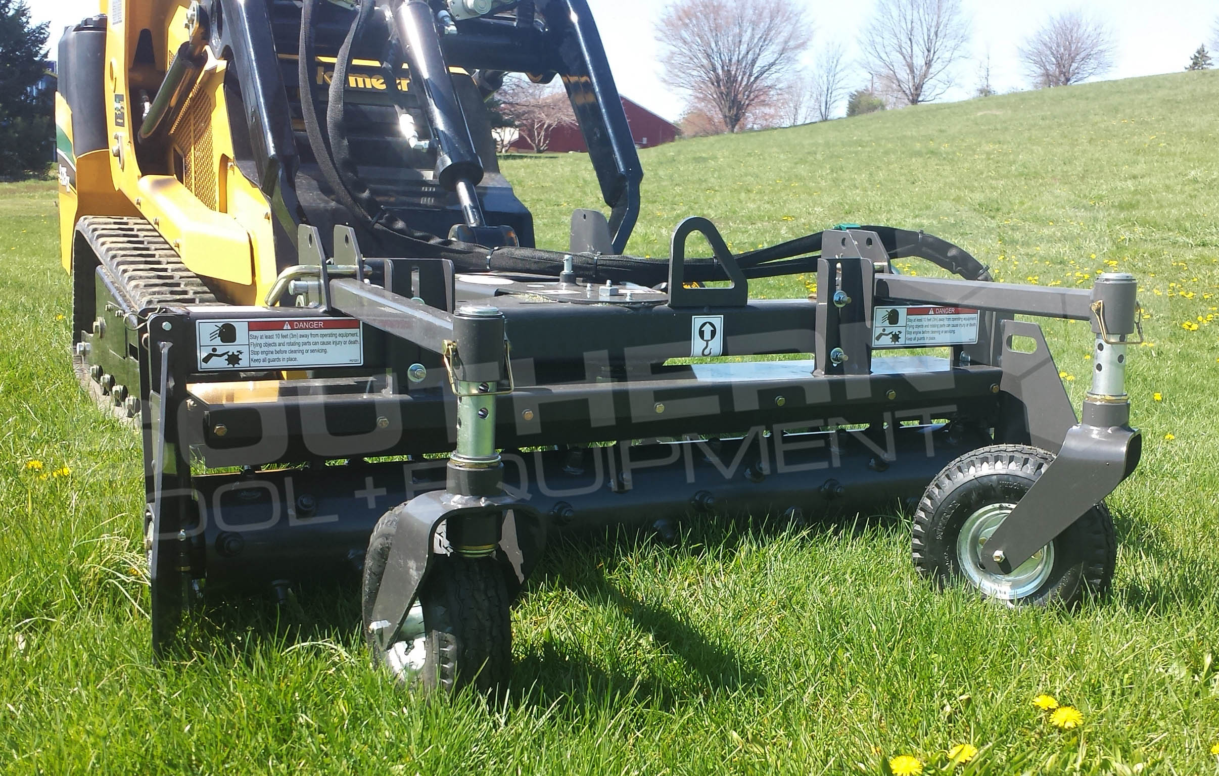 DIGGA 1219mm Skid Steer Power Rake Southern Tool + Equipment Co