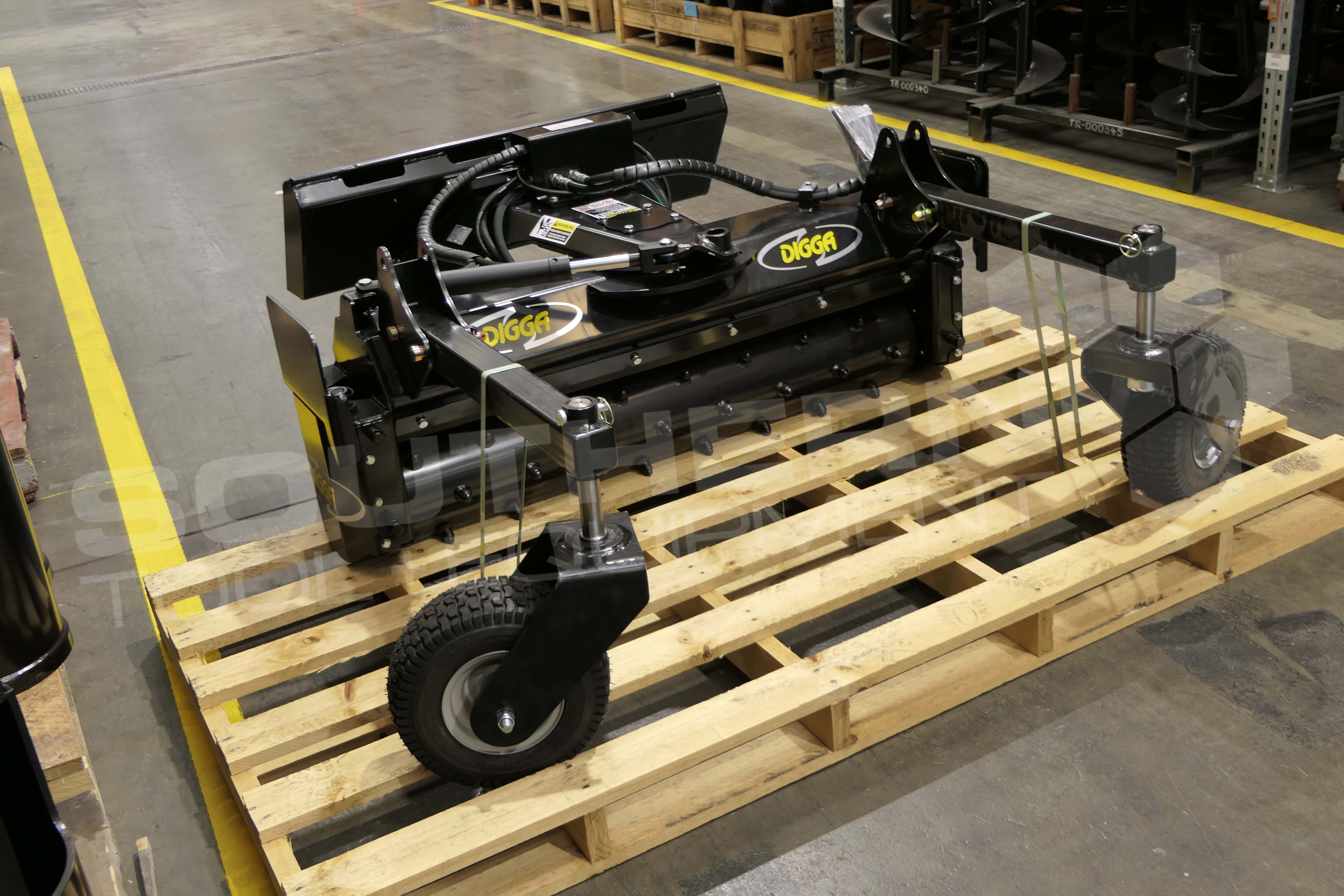 DIGGA 1219mm Skid Steer Power Rake Southern Tool + Equipment Co