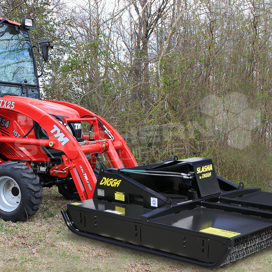 DIGGA 1250mm 4ft Tractor Slasher Southern Tool + Equipment Co
