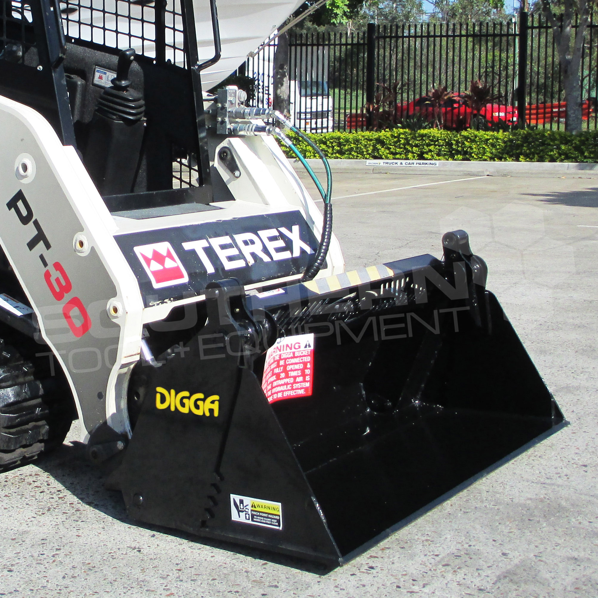 DIGGA 1450mm Skid Steer 4 in 1 Bucket Southern Tool + Equipment Co. Earthmoving Machinery