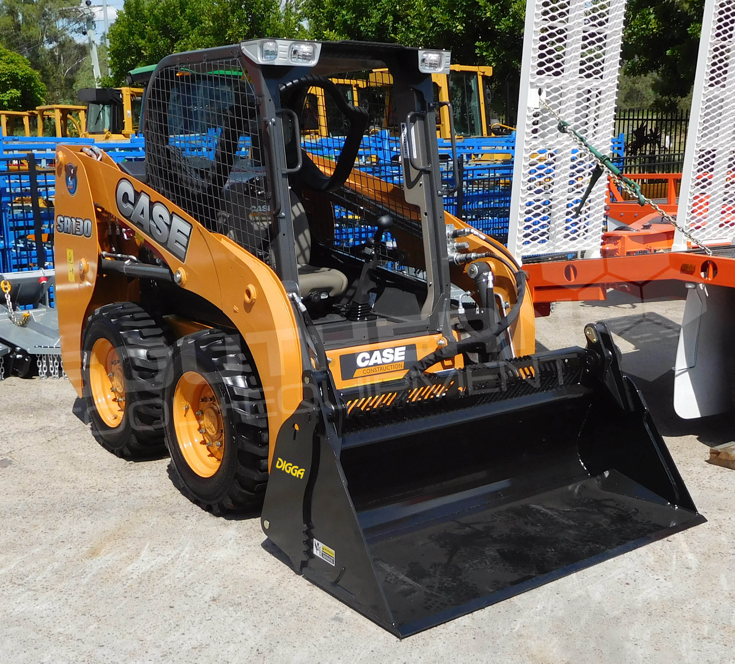 DIGGA 1600mm Skid Steer 4 in 1 Bucket Southern Tool + Equipment Co. Earthmoving Machinery