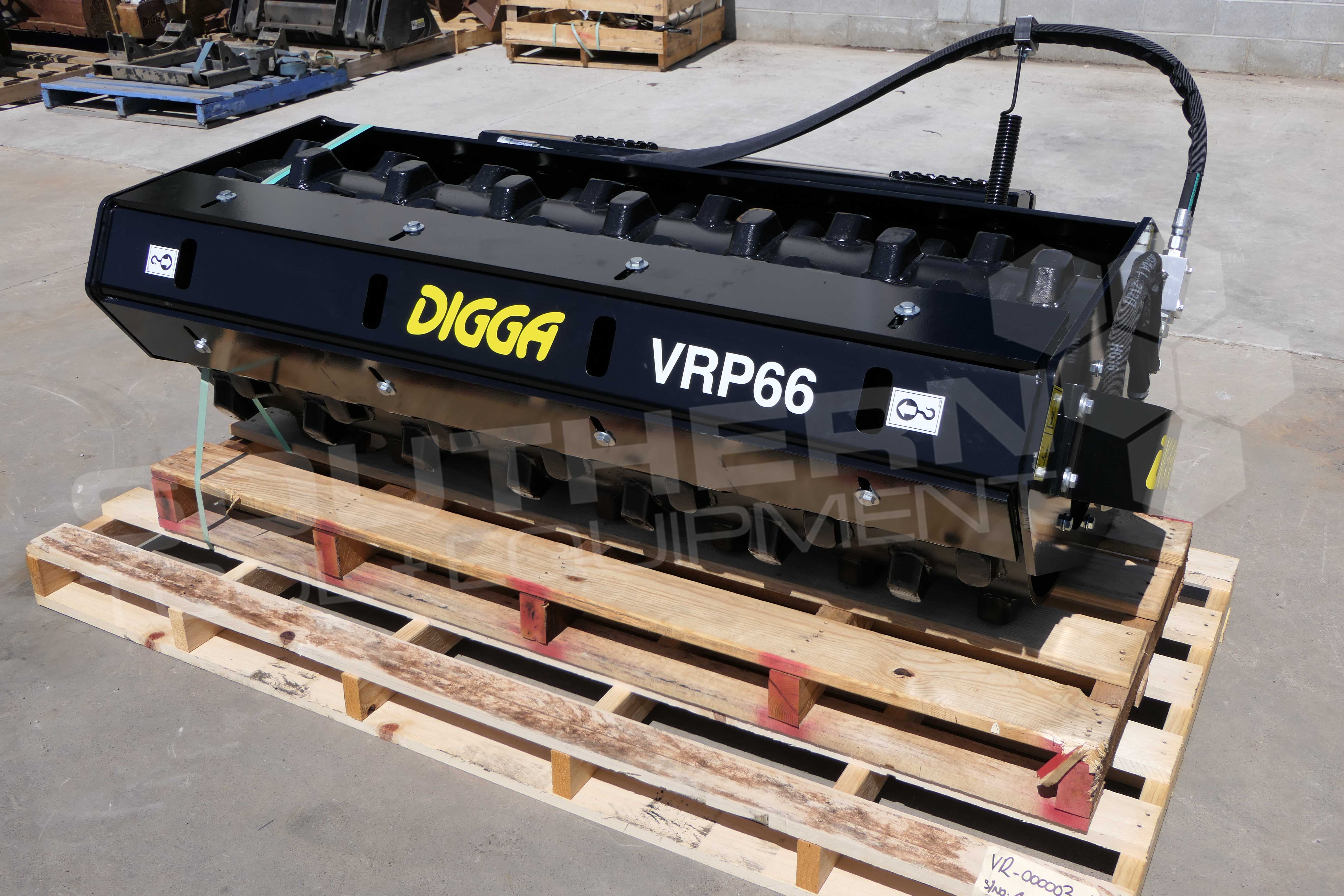 DIGGA 1675mm Skid Steer Vibratory Roller Southern Tool + Equipment Co