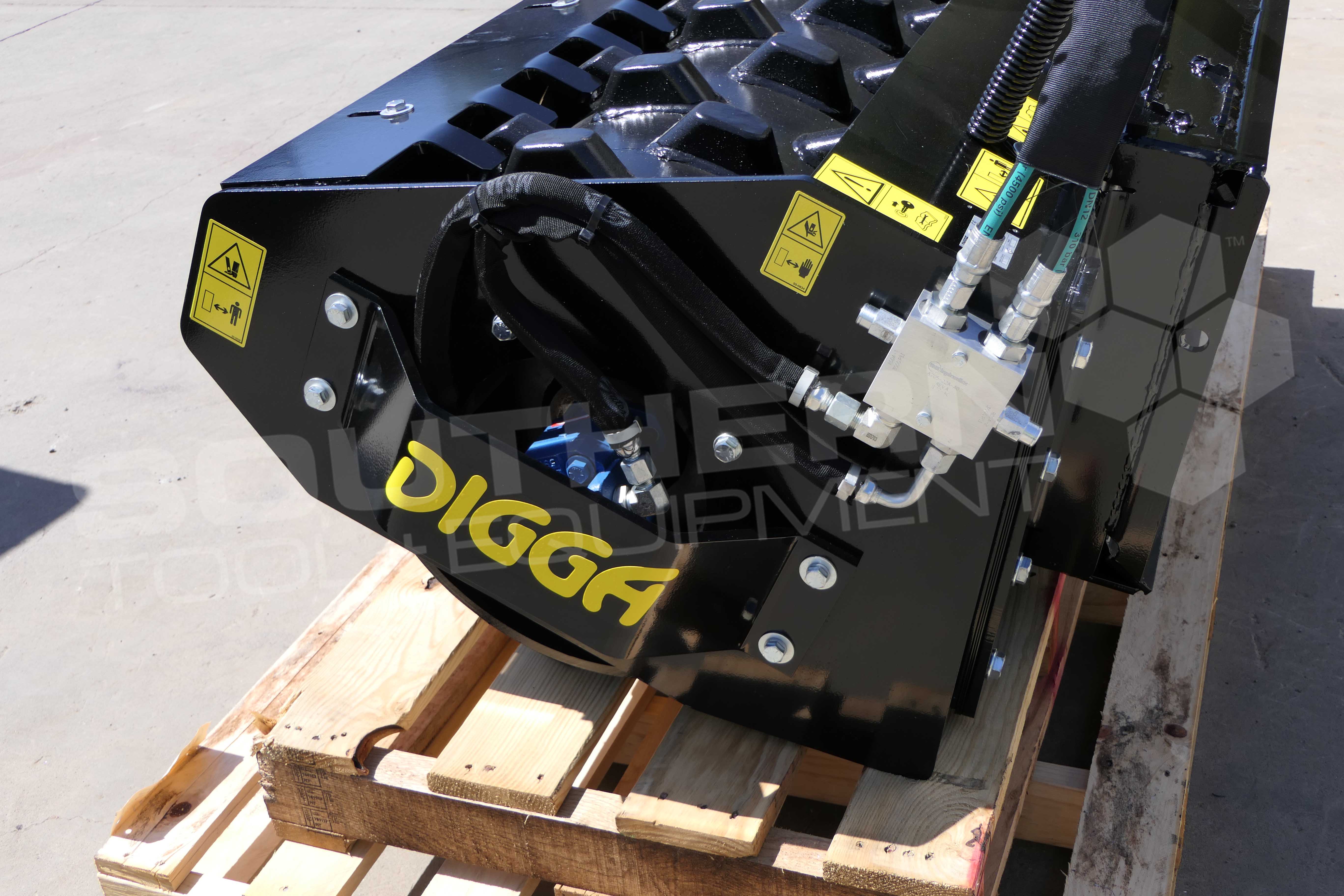 DIGGA 1675mm Skid Steer Vibratory Roller Southern Tool + Equipment Co
