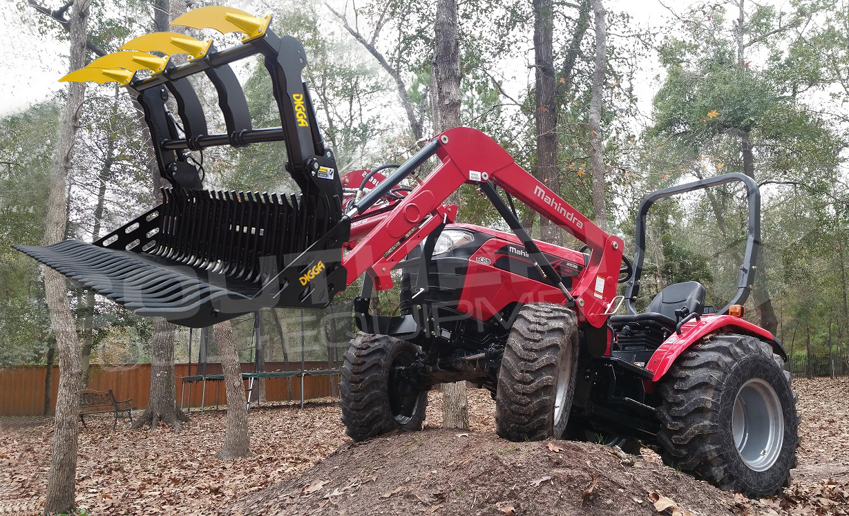 Grapple for tractor