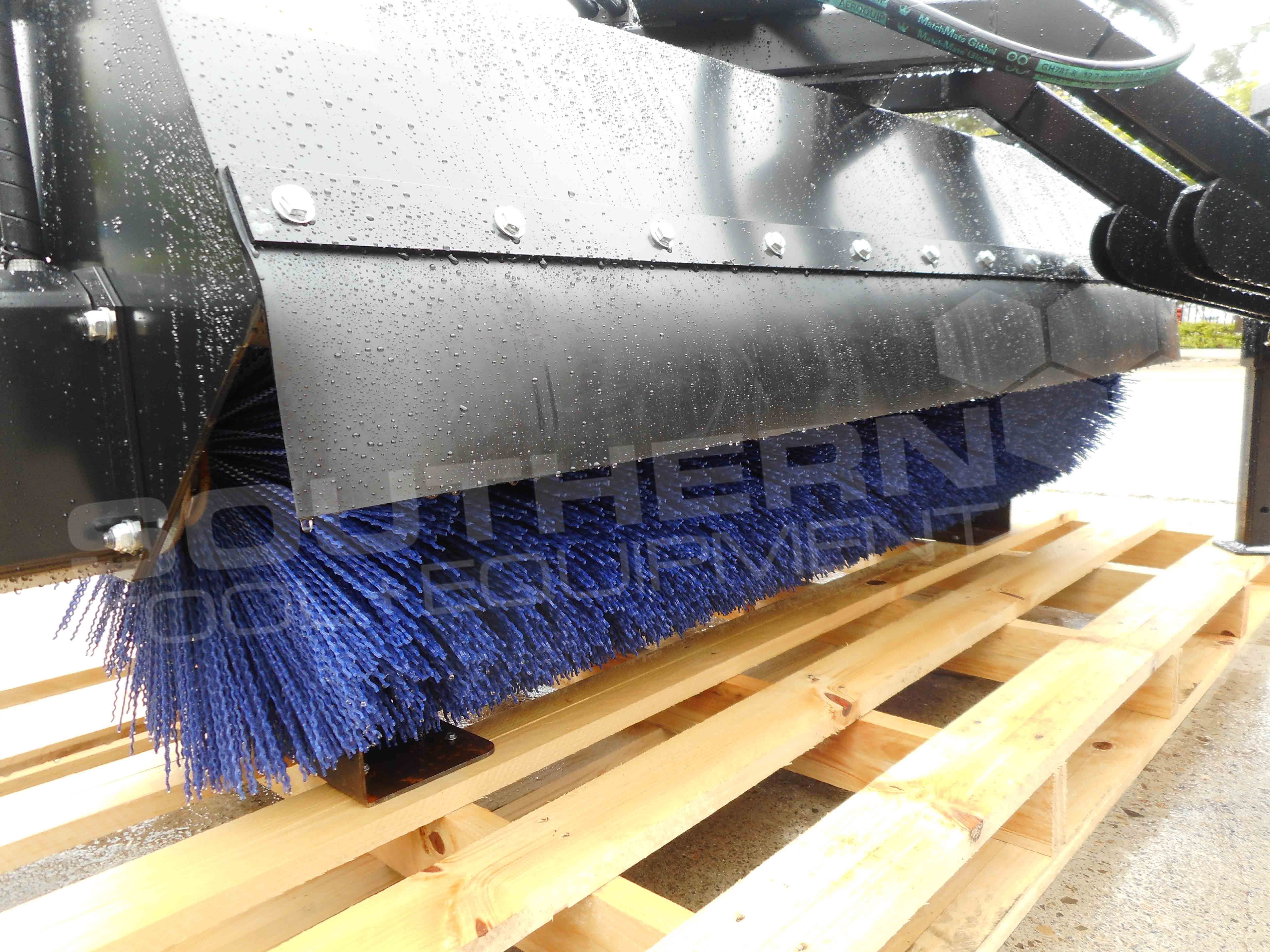 DIGGA 1800mm Angle Skid Steer Bucket Broom Sweeper Southern Tool