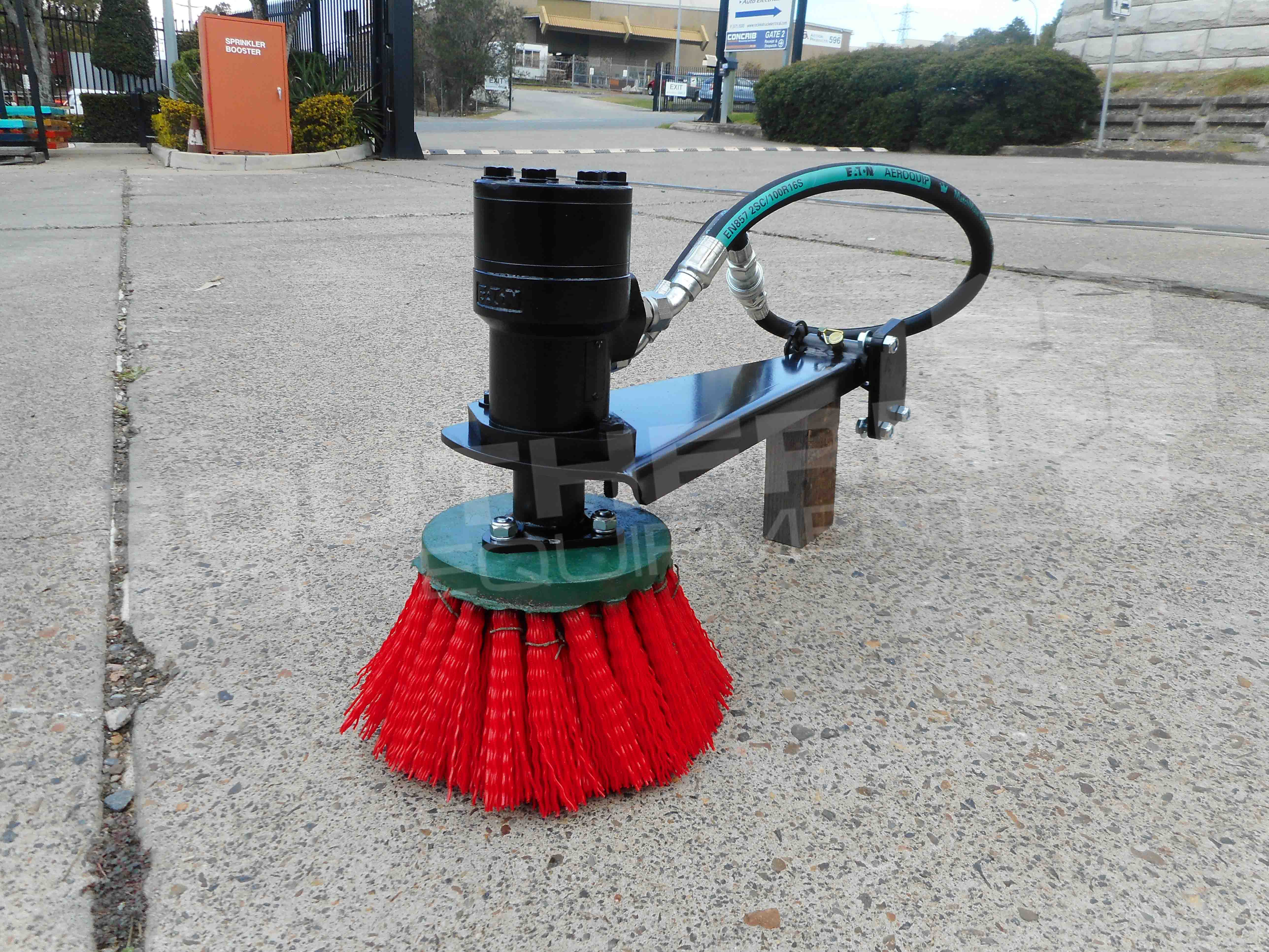 DIGGA 1800mm Enclosed Skid Steer Bucket Broom Sweeper Southern Tool