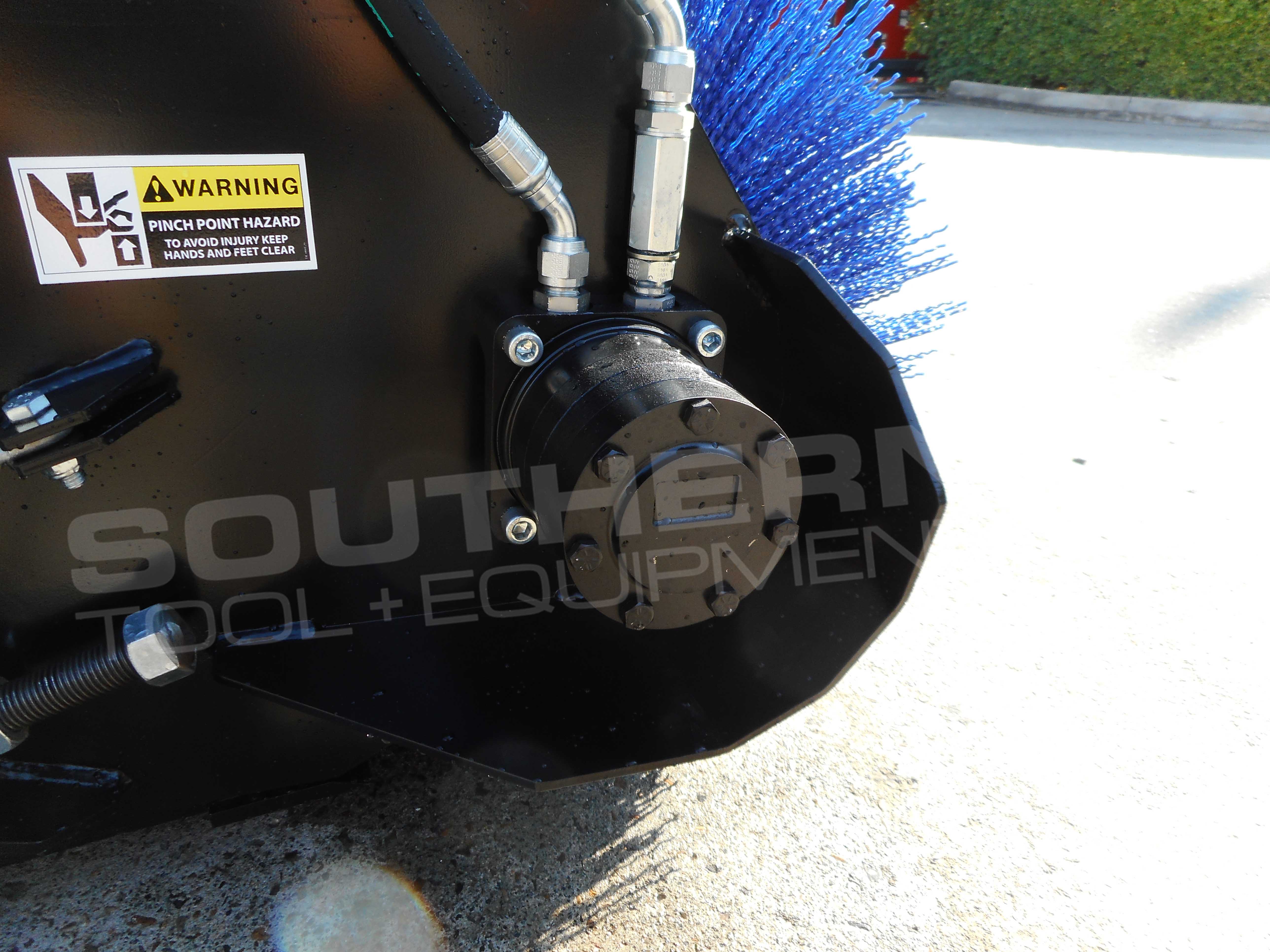 DIGGA 1800mm Open Telehandler Bucket Broom Sweeper Southern Tool