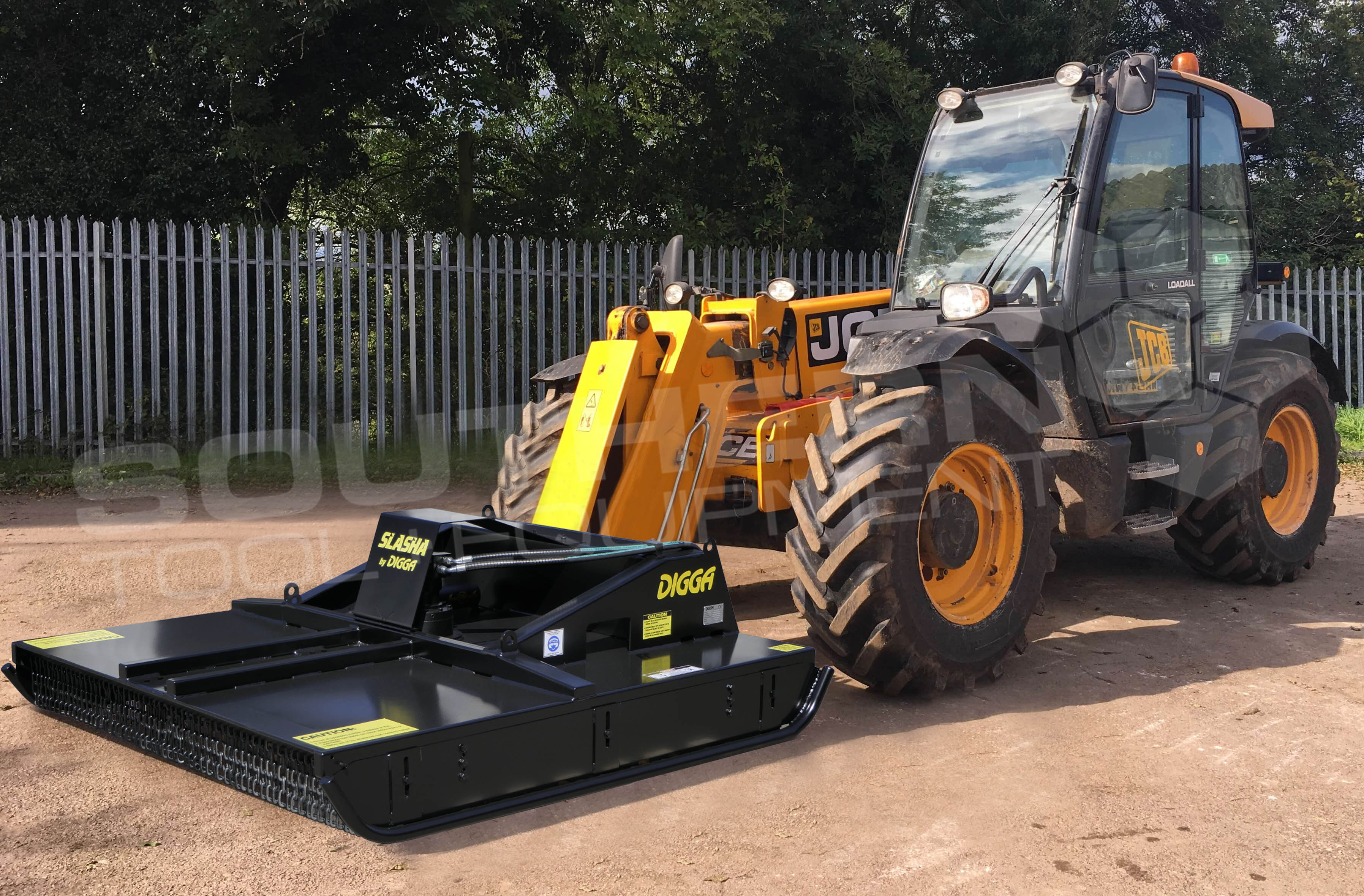 DIGGA 1800mm 6ft Telehandler Slasher Southern Tool + Equipment Co