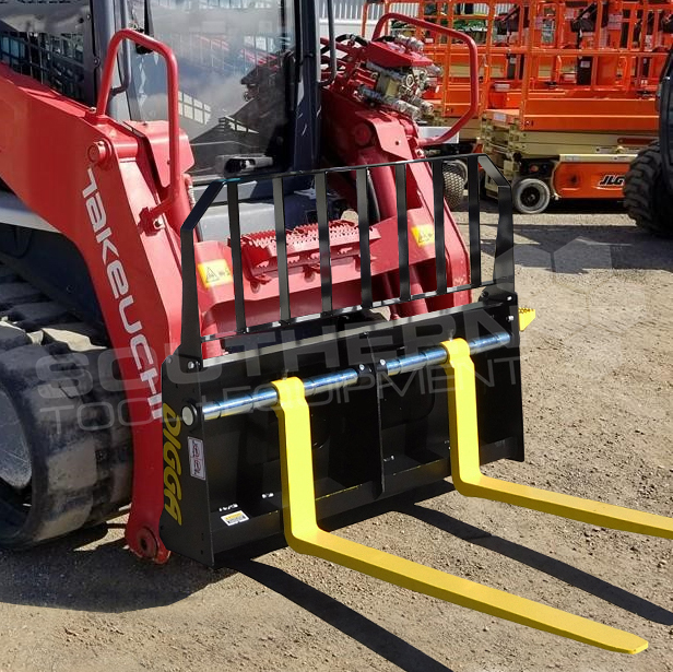 Digga 1800kg Skid Steer Pallet Forks Southern Tool Equipment Co