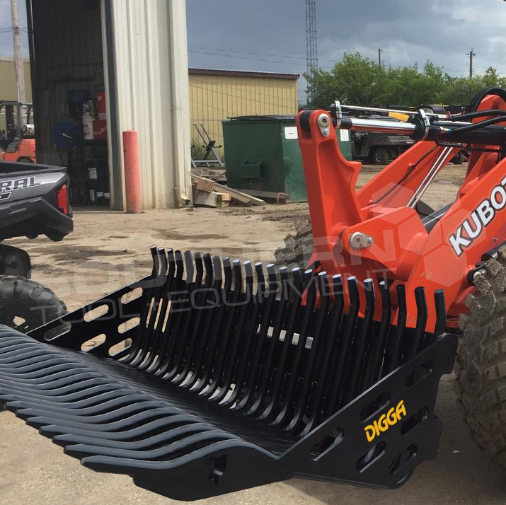 DIGGA 1900mm Wheel Loader Rock Bucket Southern Tool + Equipment Co