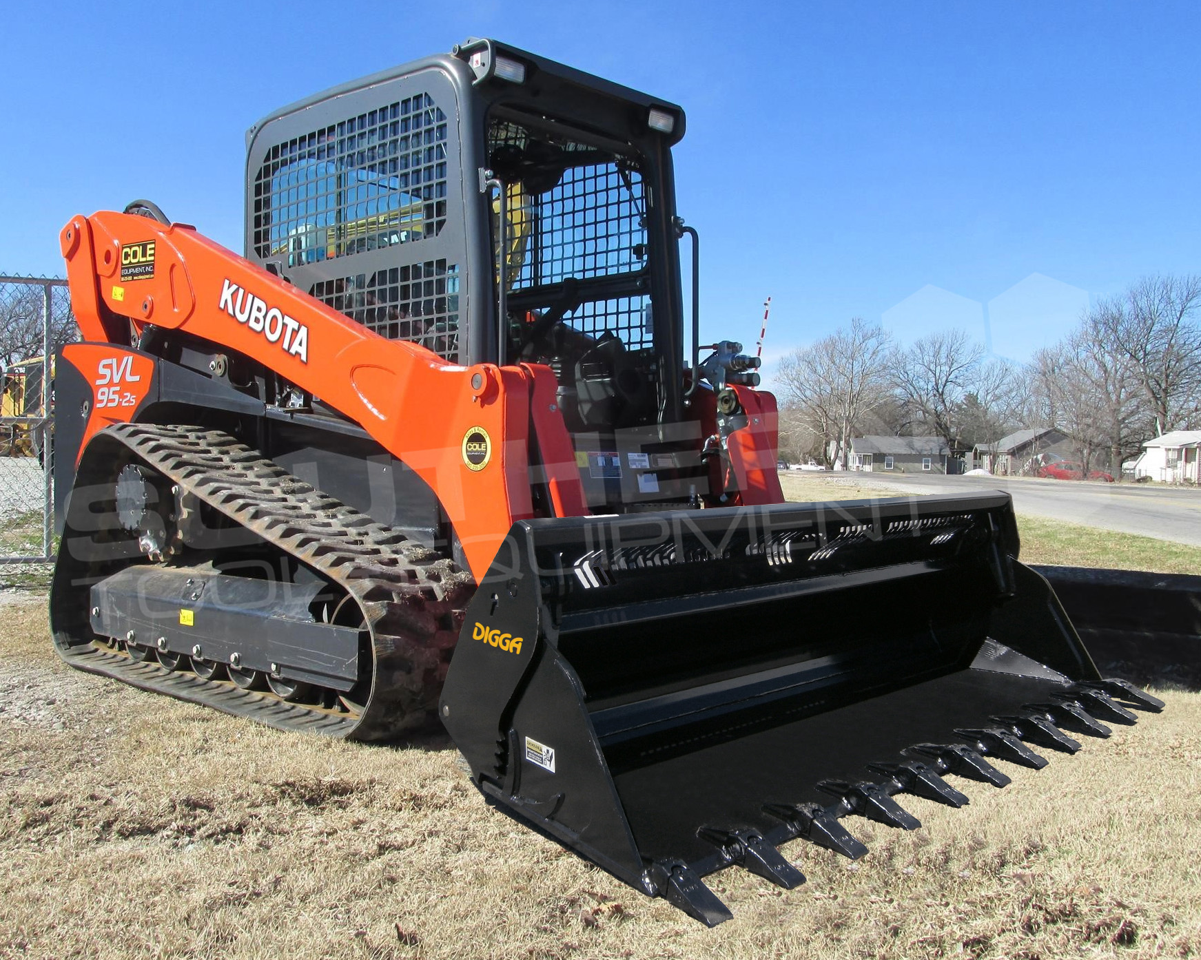 DIGGA 2000mm High Volume Skid Steer 4 in 1 Bucket Southern Tool