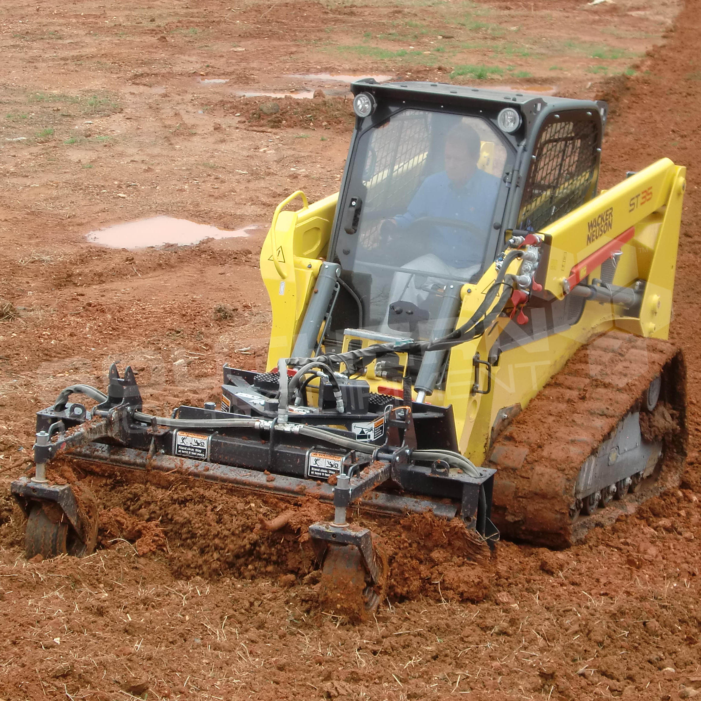 DIGGA MX7H 2100mm Skid Steer Harley Rake Southern Tool + Equipment Co