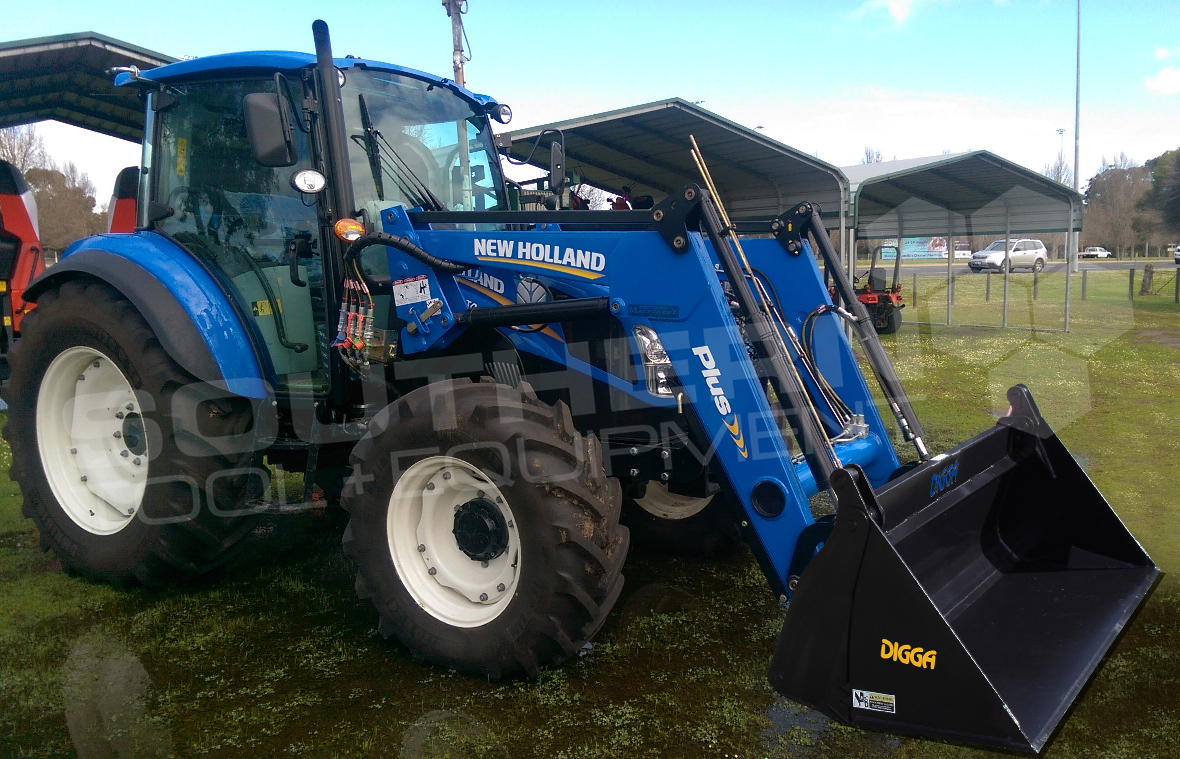 DIGGA 2130mm Tractor 4 in 1 Bucket Southern Tool + Equipment Co. Earthmoving Machinery