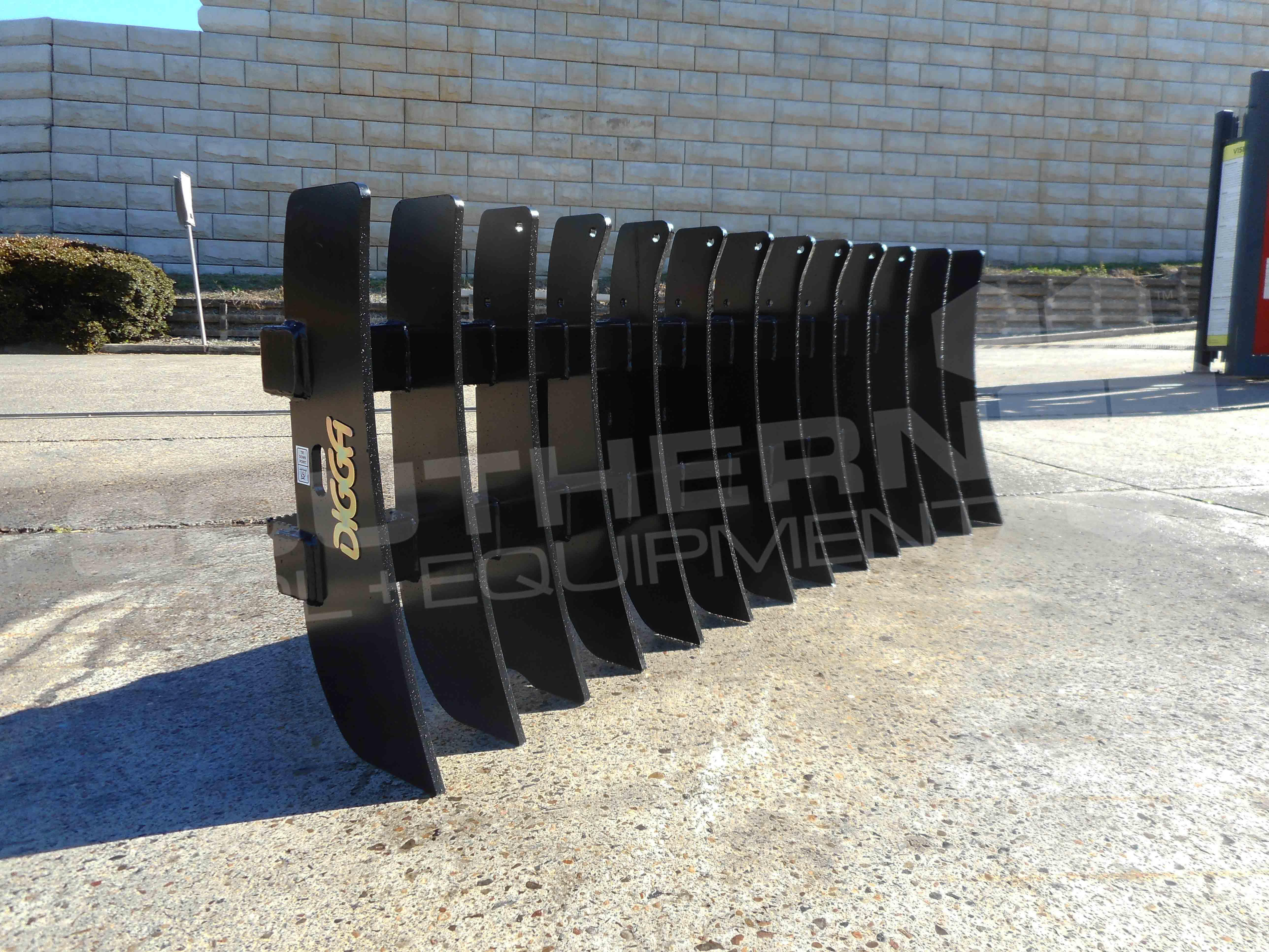 DIGGA 2130mm Tractor Stick Rake Southern Tool + Equipment Co