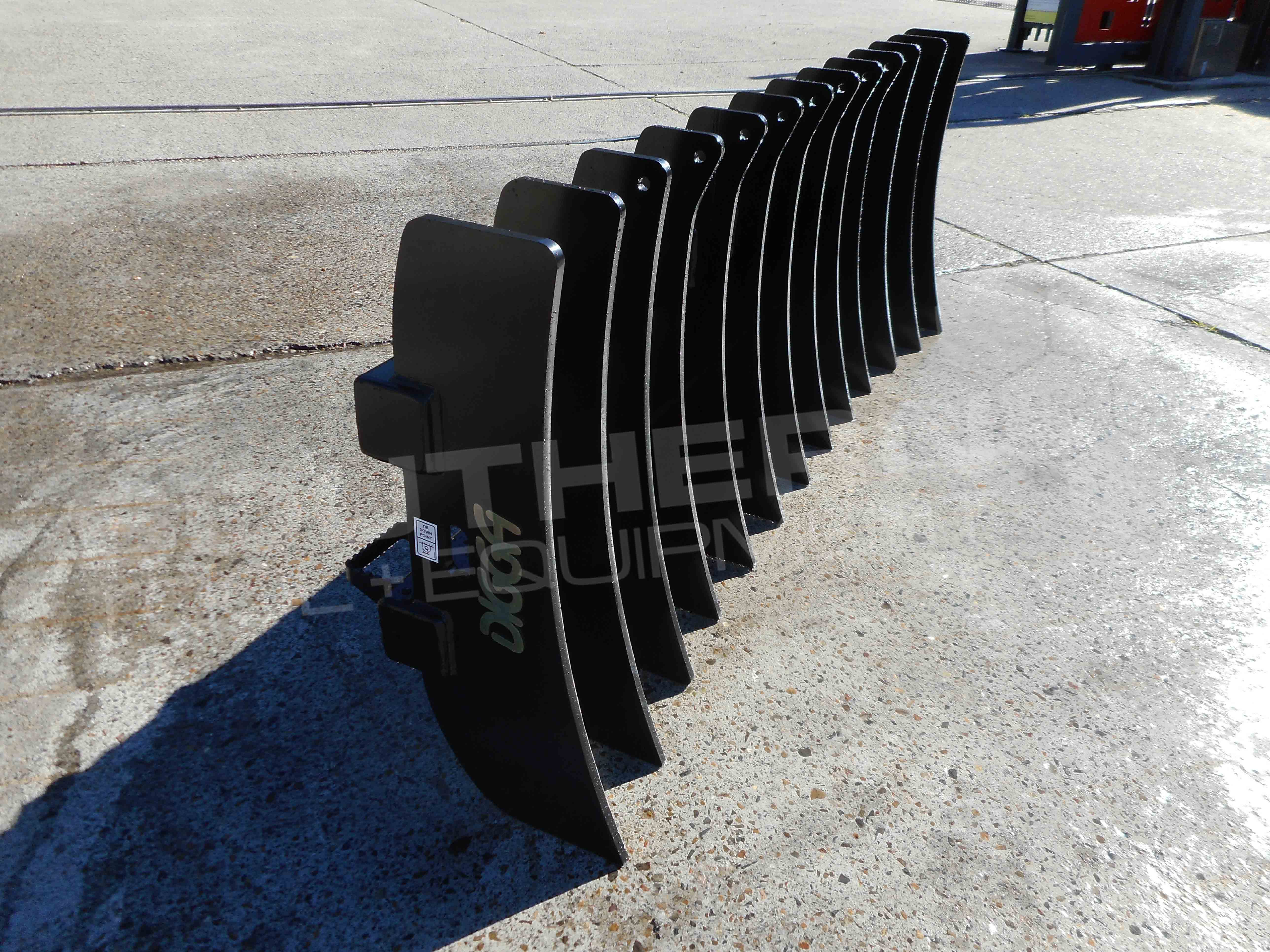 DIGGA 2130mm Tractor Stick Rake Southern Tool + Equipment Co