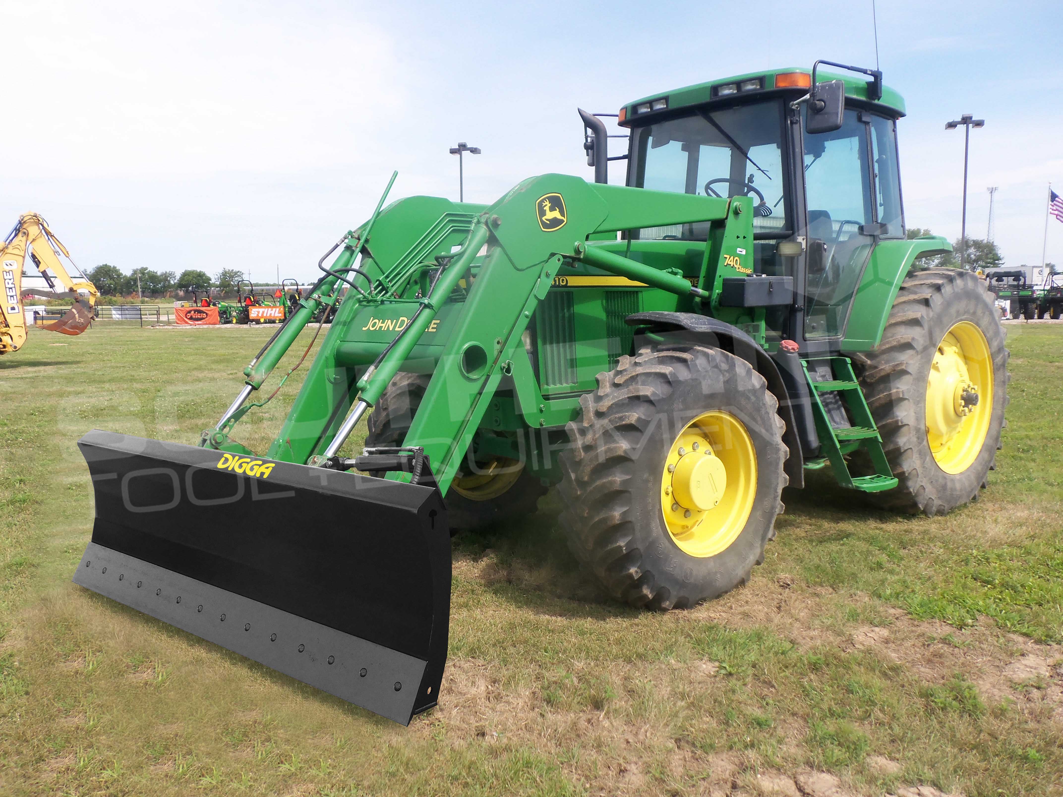 DIGGA 2133mm Angle & Tilt Tractor Dozer Blade Southern Tool