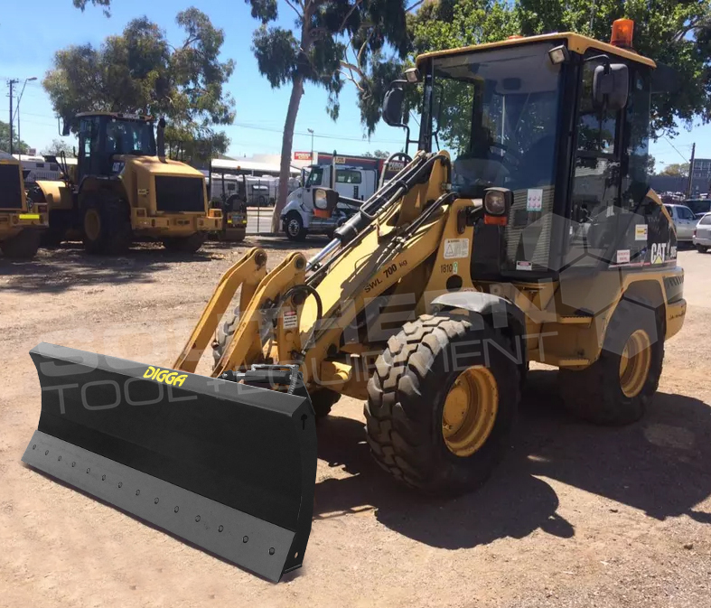 DIGGA 2133mm Angle & Tilt Wheel Loader Dozer Blade Southern Tool