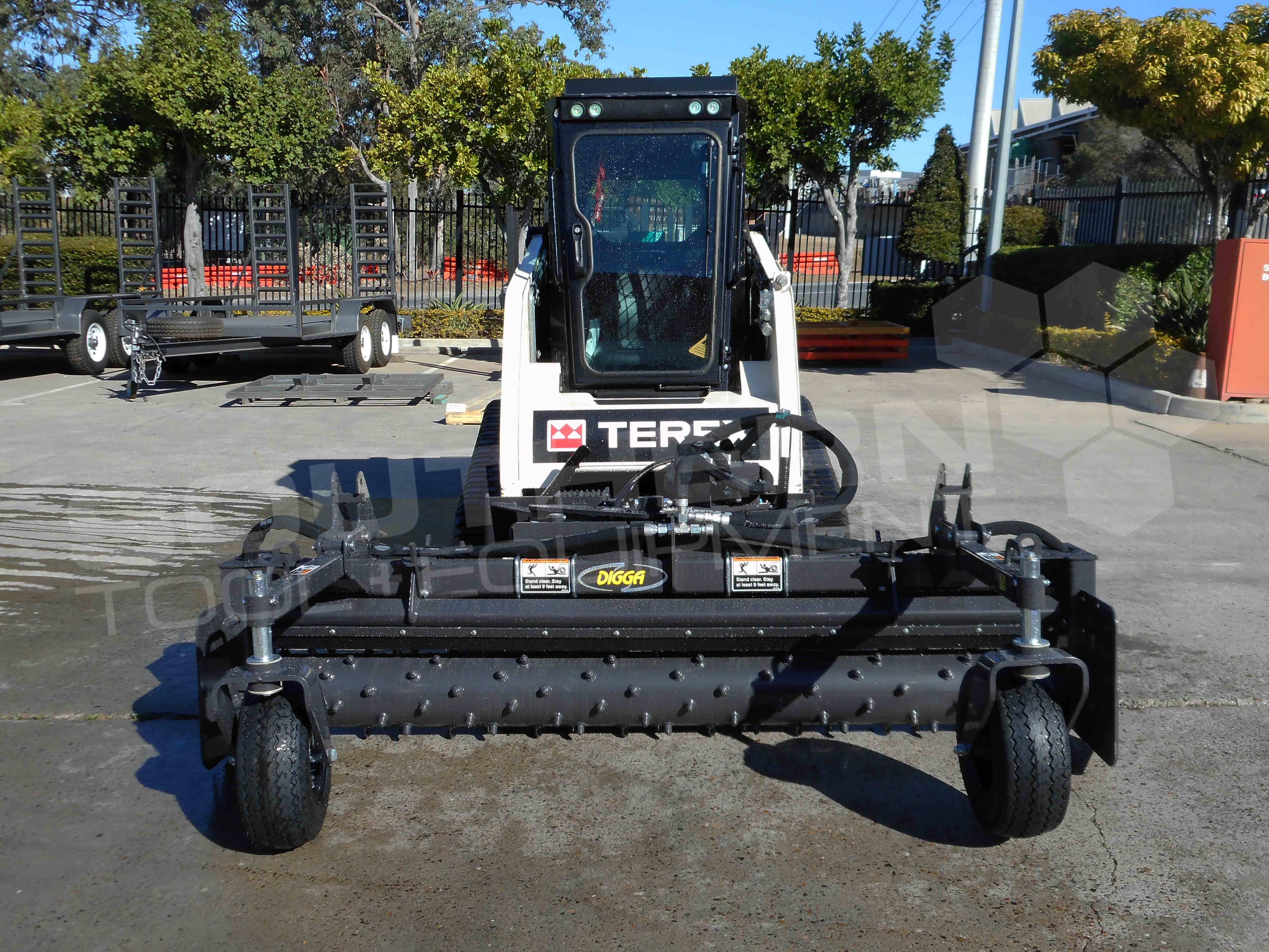 DIGGA 2300mm Skid Steer Power Rake Southern Tool + Equipment Co
