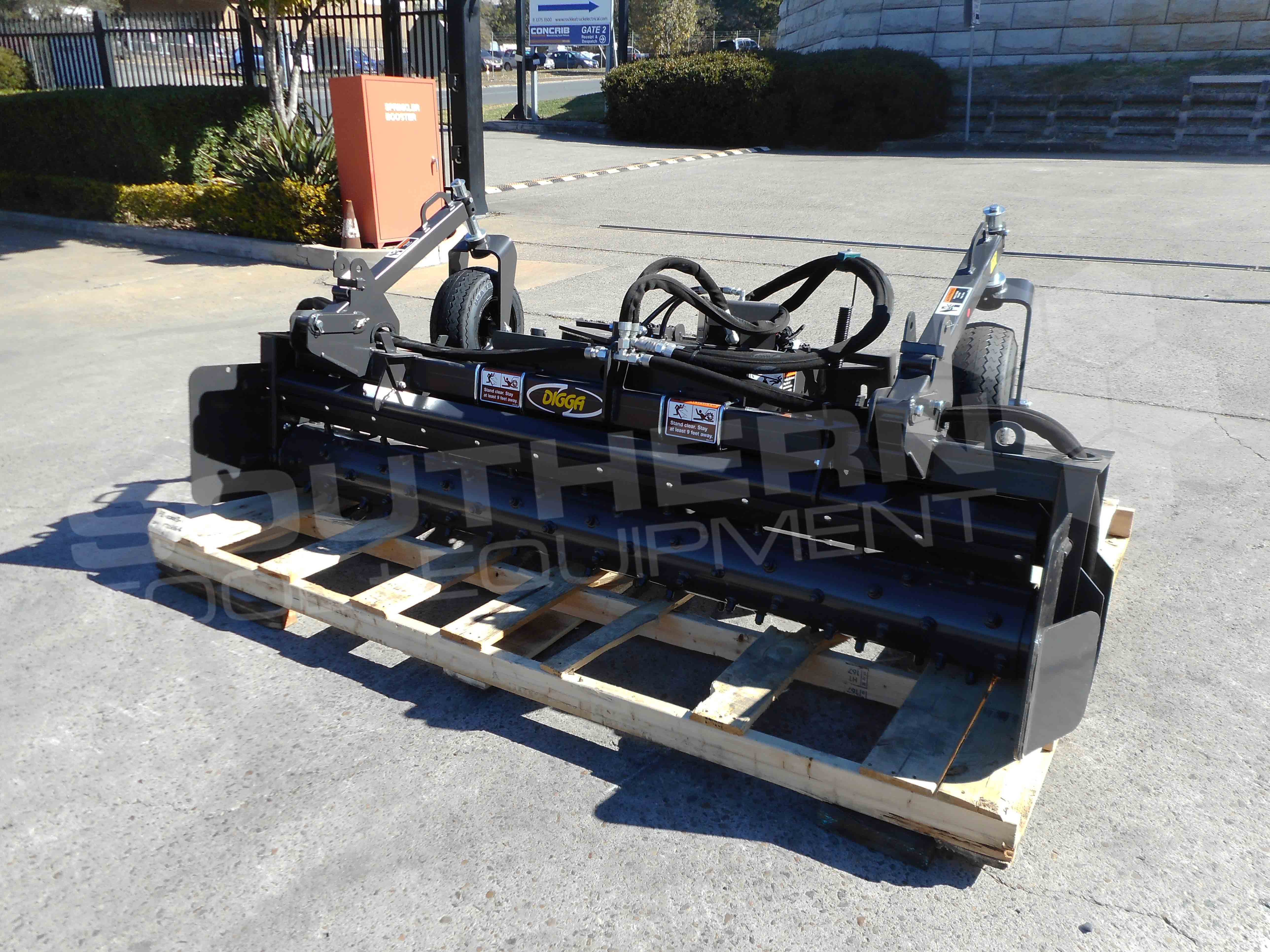 DIGGA 2300mm Skid Steer Power Rake Southern Tool + Equipment Co