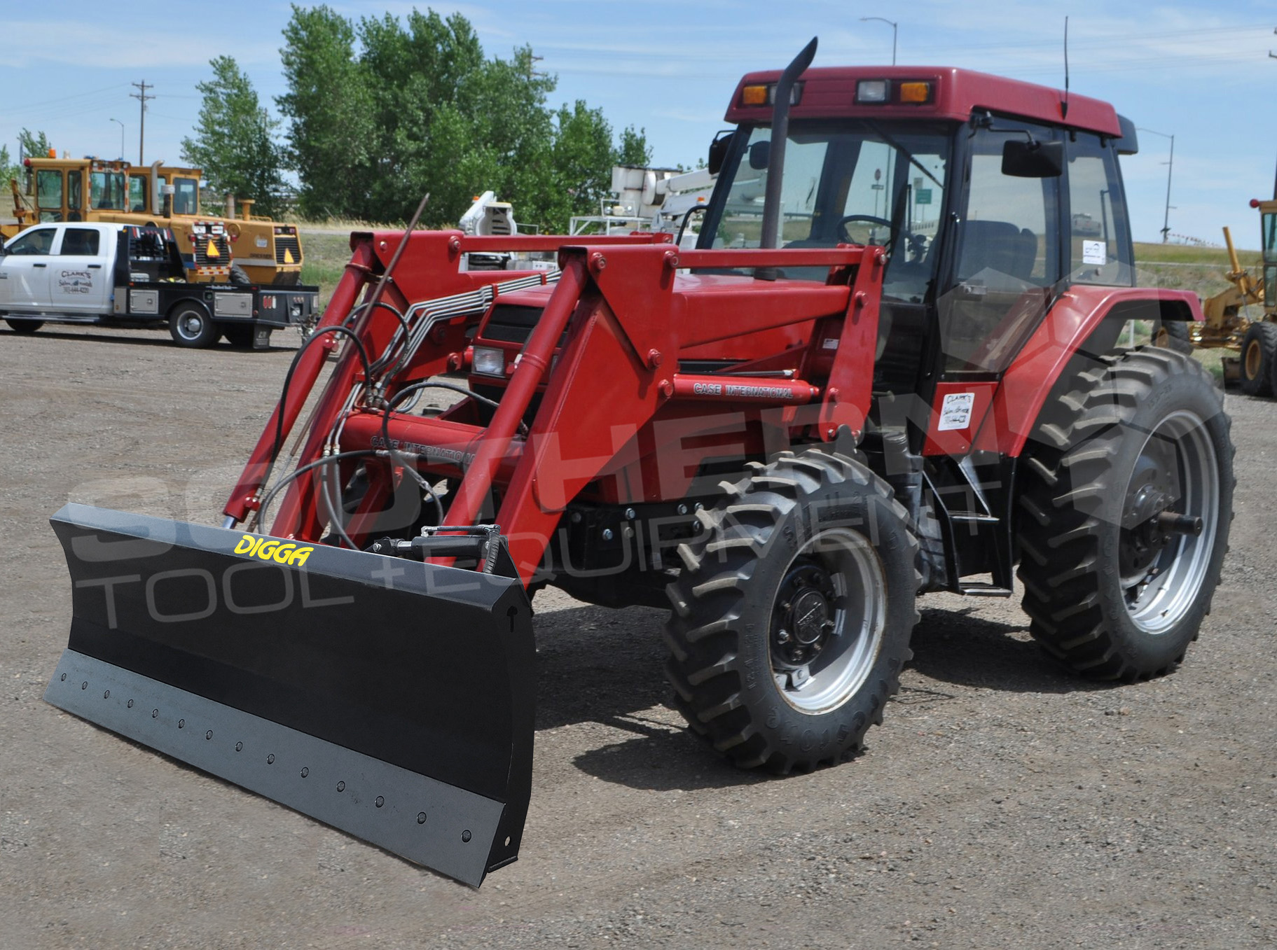 DIGGA 2400mm Angle & Tilt Tractor Dozer Blade Southern Tool