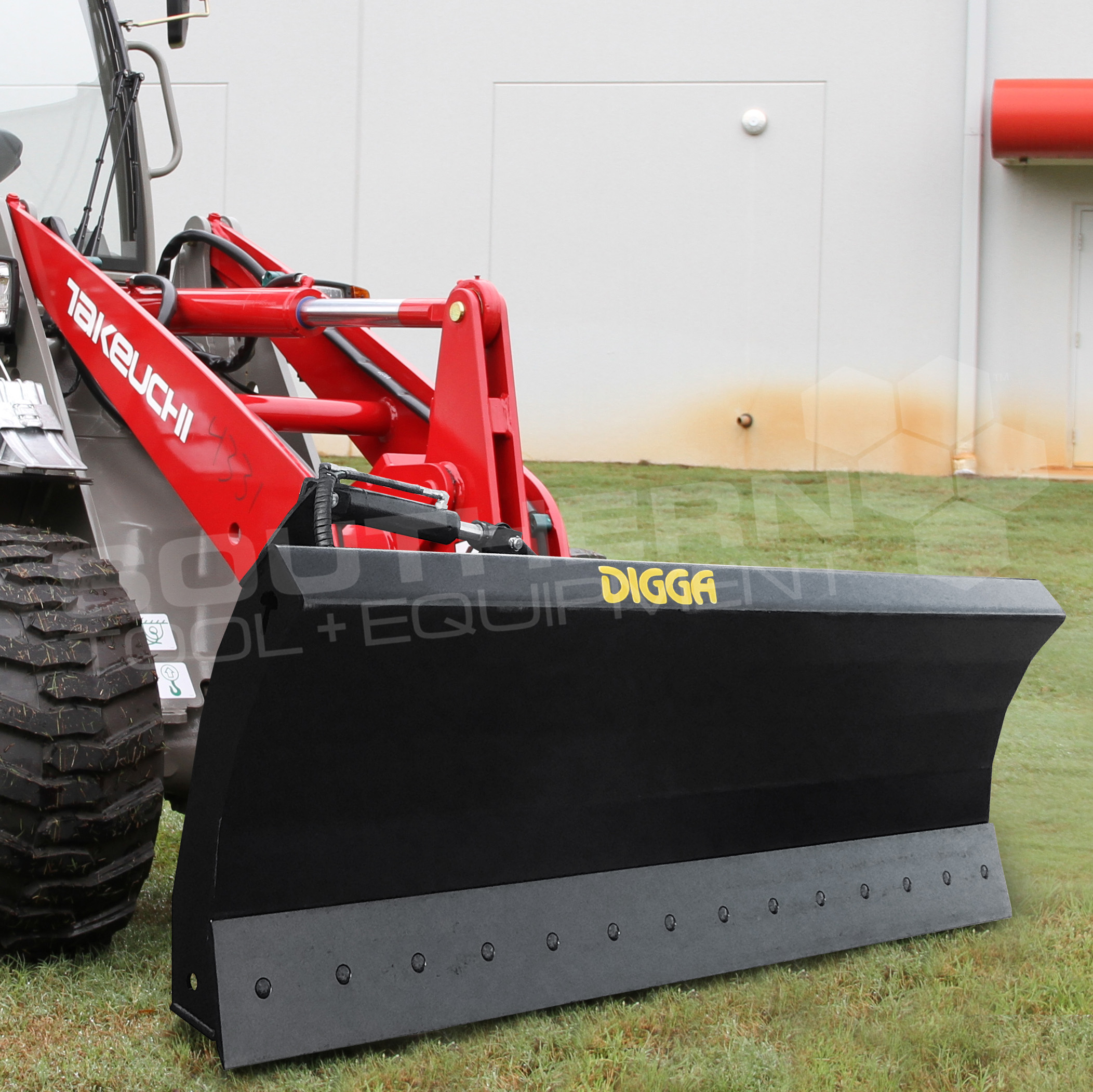 DIGGA 2400mm Angle & Tilt Wheel Loader Dozer Blade Southern Tool