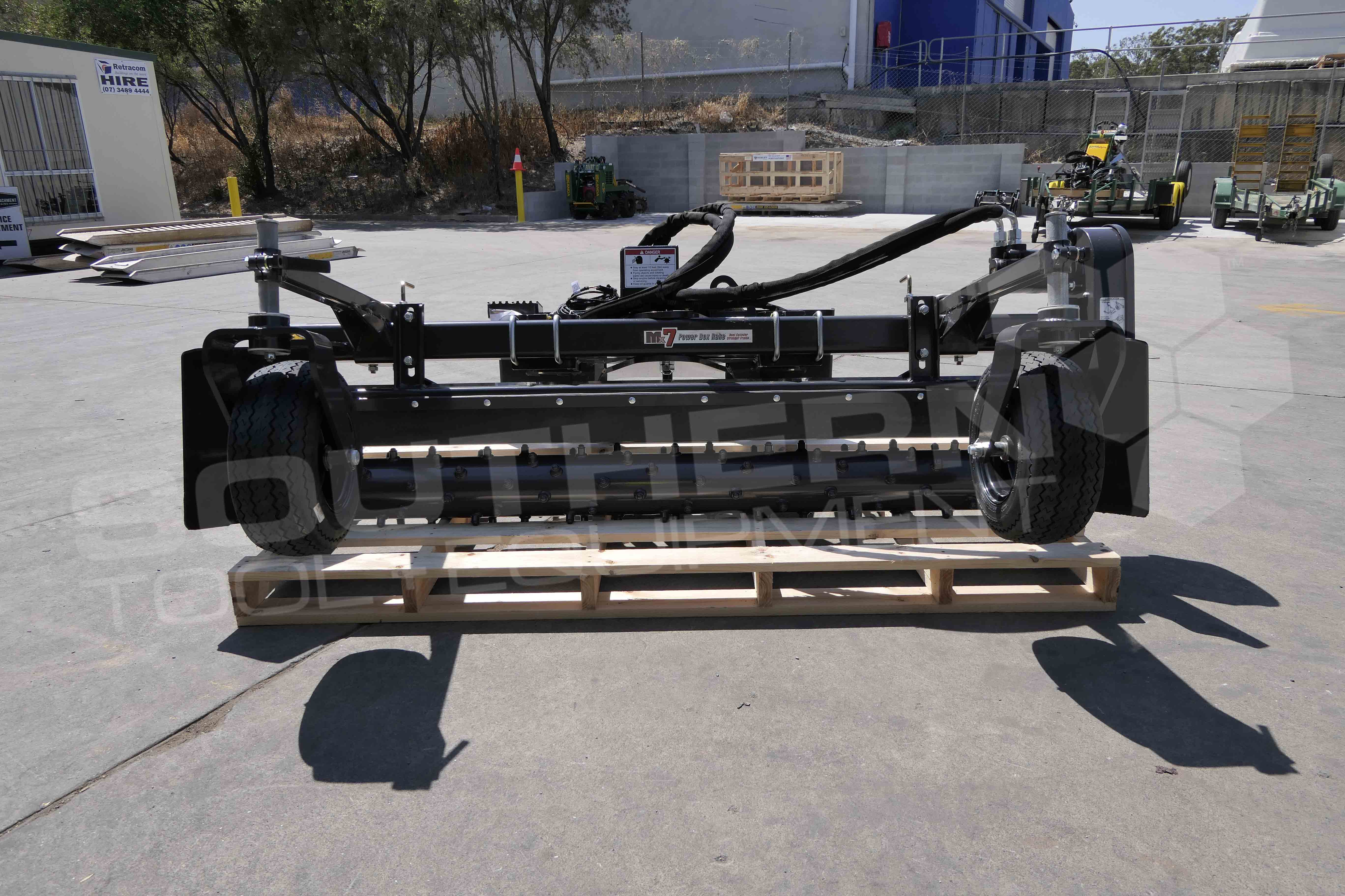 DIGGA MX8H 2290mm Skid Steer Harley Rake Southern Tool + Equipment Co