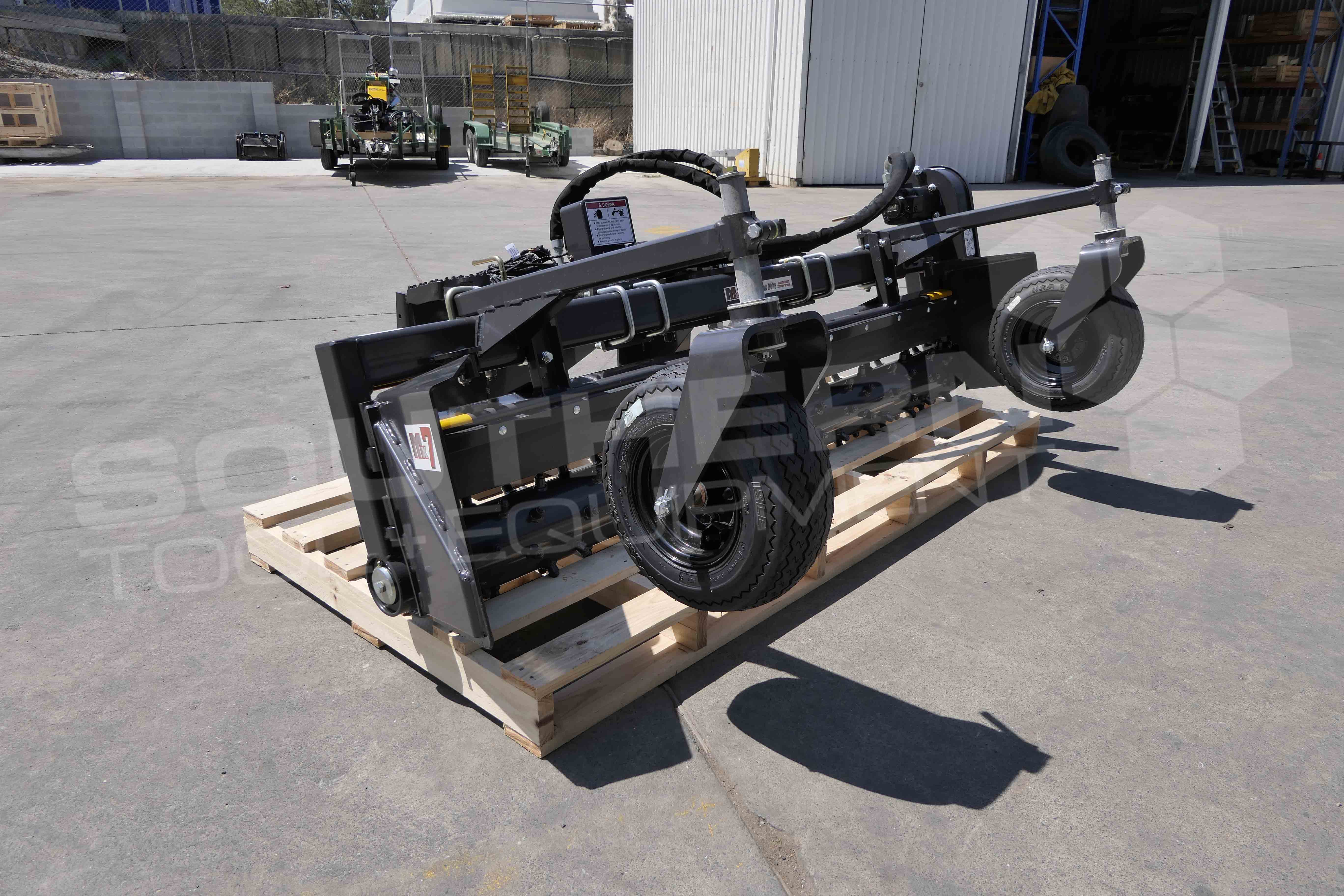 DIGGA MX8H 2290mm Skid Steer Harley Rake Southern Tool + Equipment Co