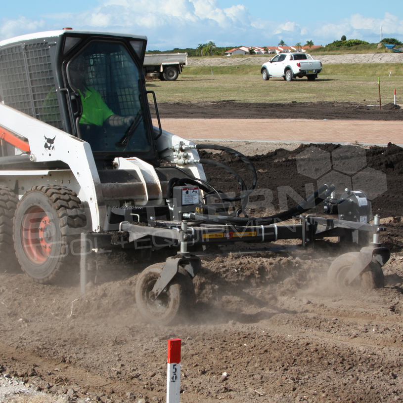 DIGGA MX8H 2290mm Skid Steer Harley Rake Southern Tool + Equipment Co