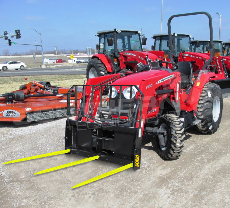 DIGGA Tractor Bale Spear Hay Forks Southern Tool + Equipment Co. Earthmoving Machinery