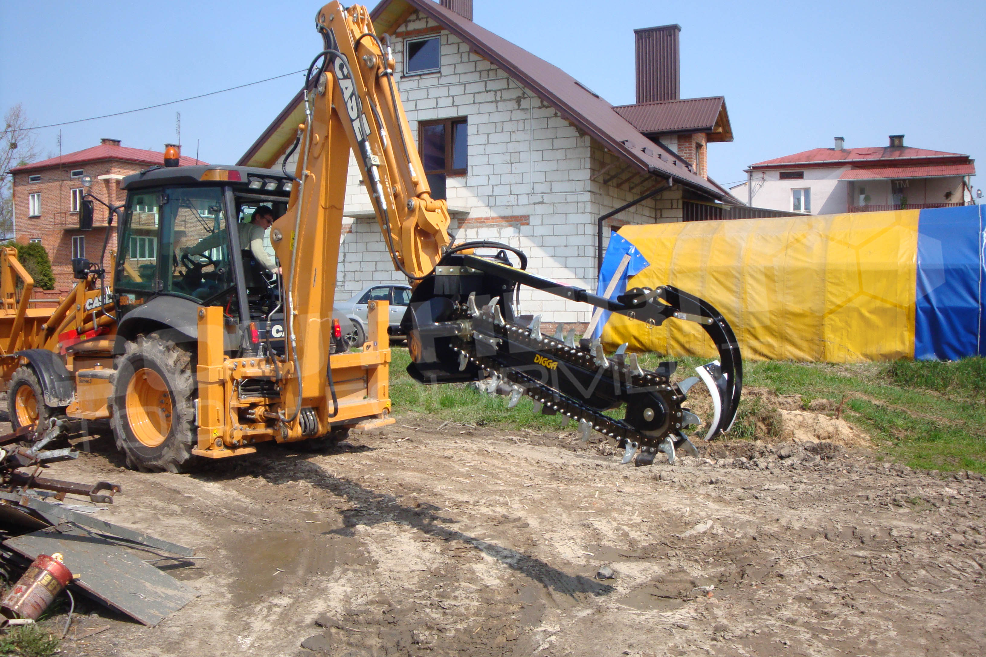 DIGGA Bigfoot XD 1200mm Backhoe Trencher Southern Tool + Equipment Co