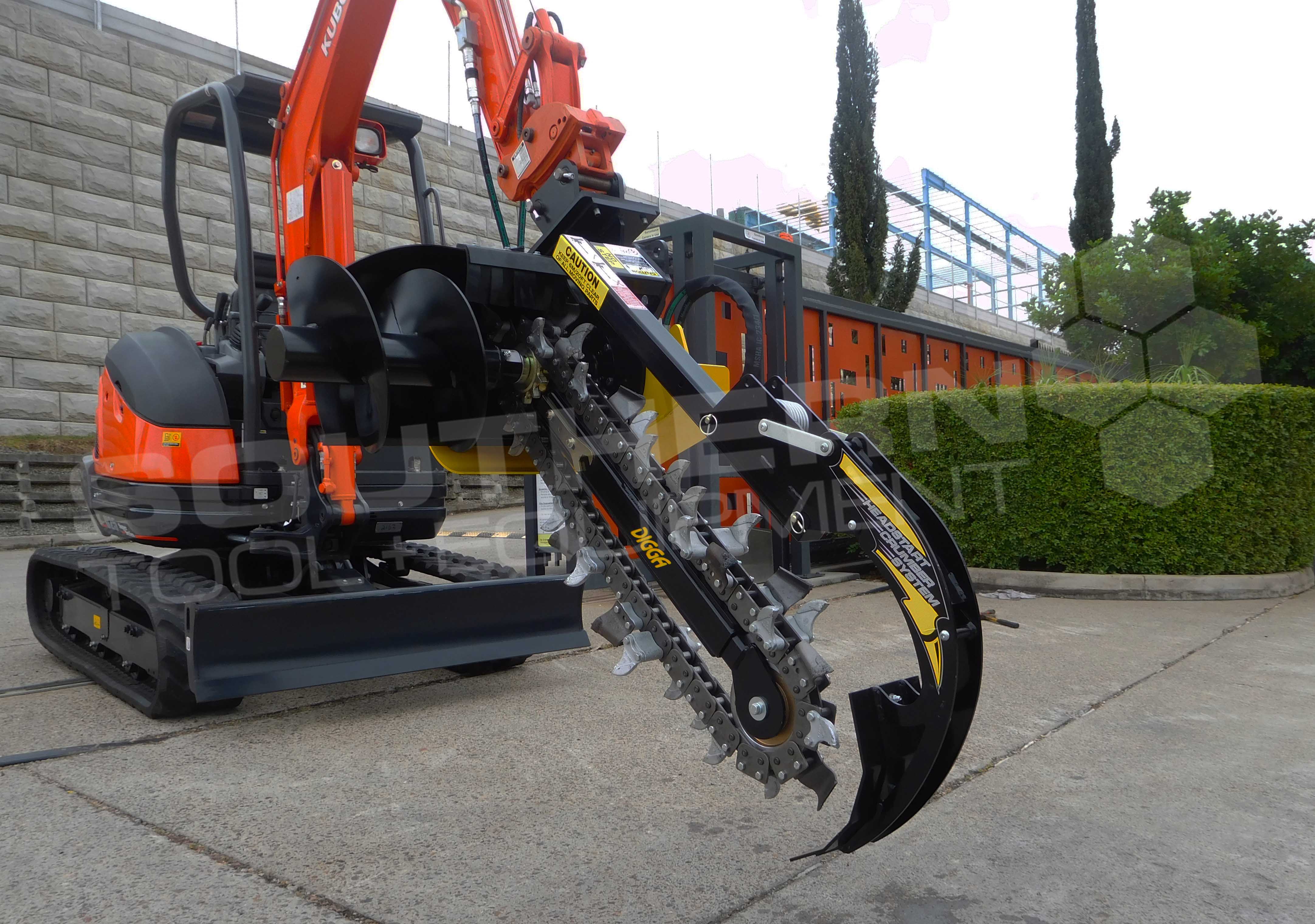 DIGGA Bigfoot 900mm Excavator Trencher Southern Tool + Equipment Co