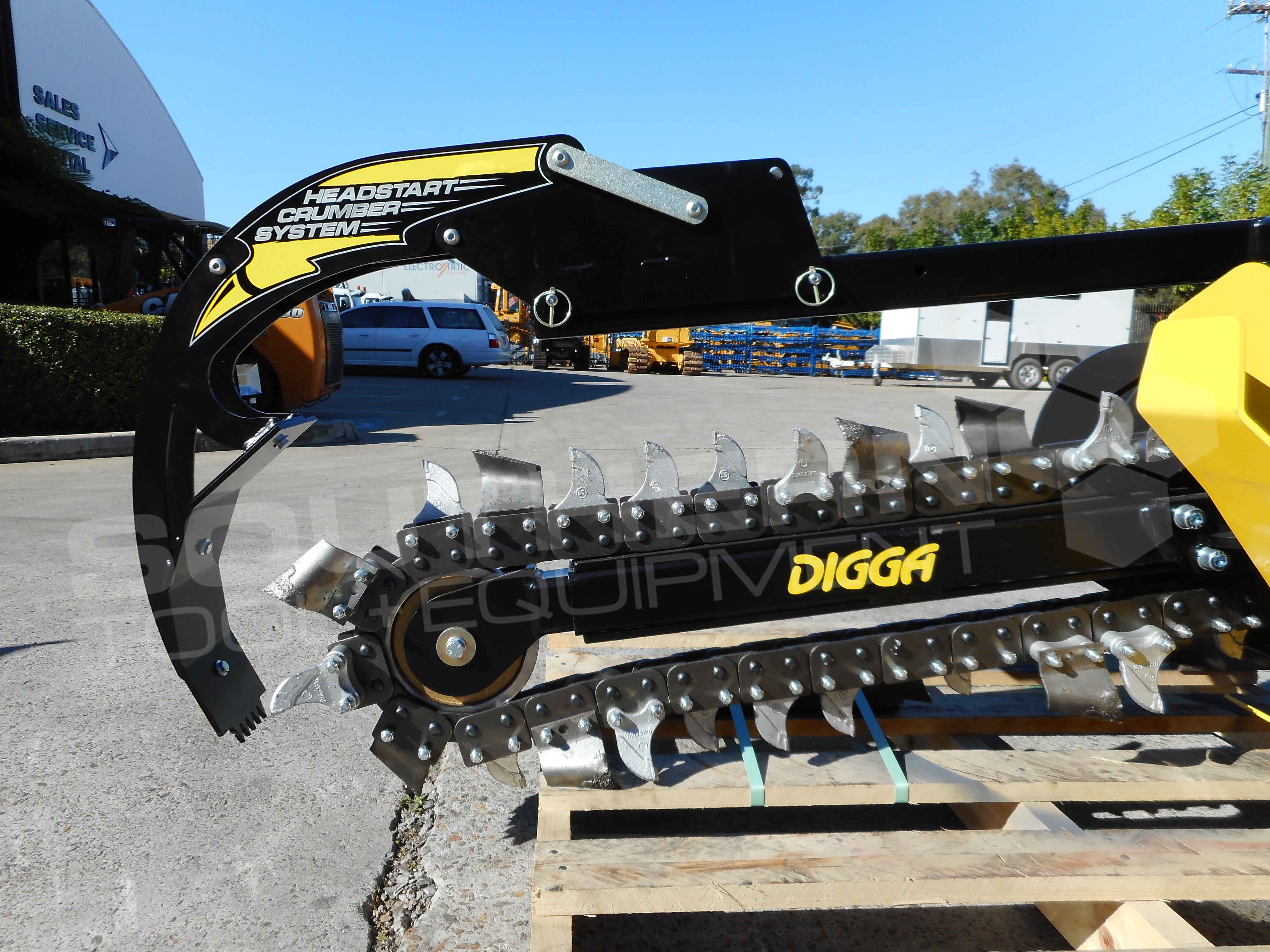 DIGGA Bigfoot 900mm Excavator Trencher Southern Tool + Equipment Co