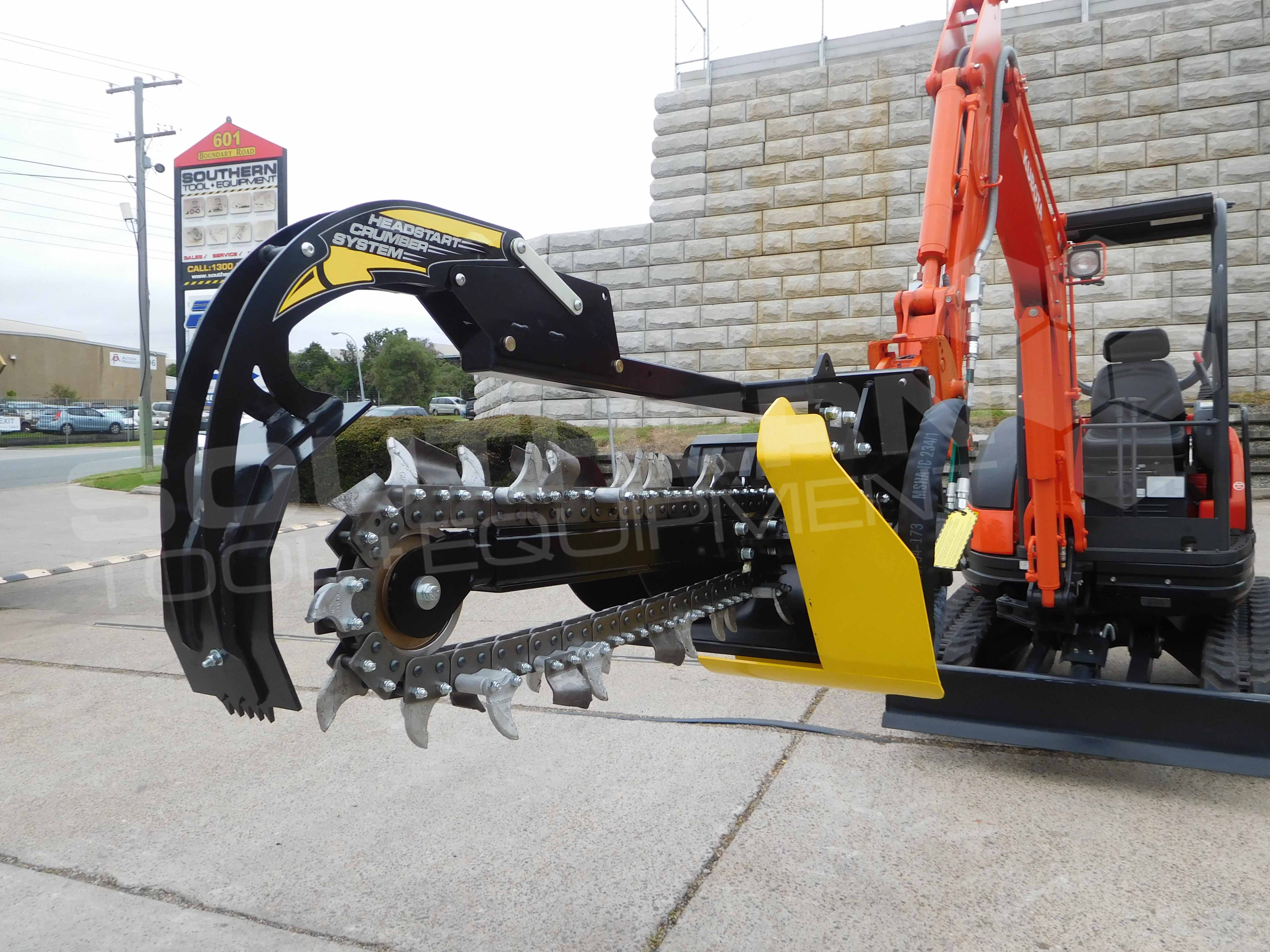 DIGGA Bigfoot 900mm Excavator Trencher Southern Tool + Equipment Co