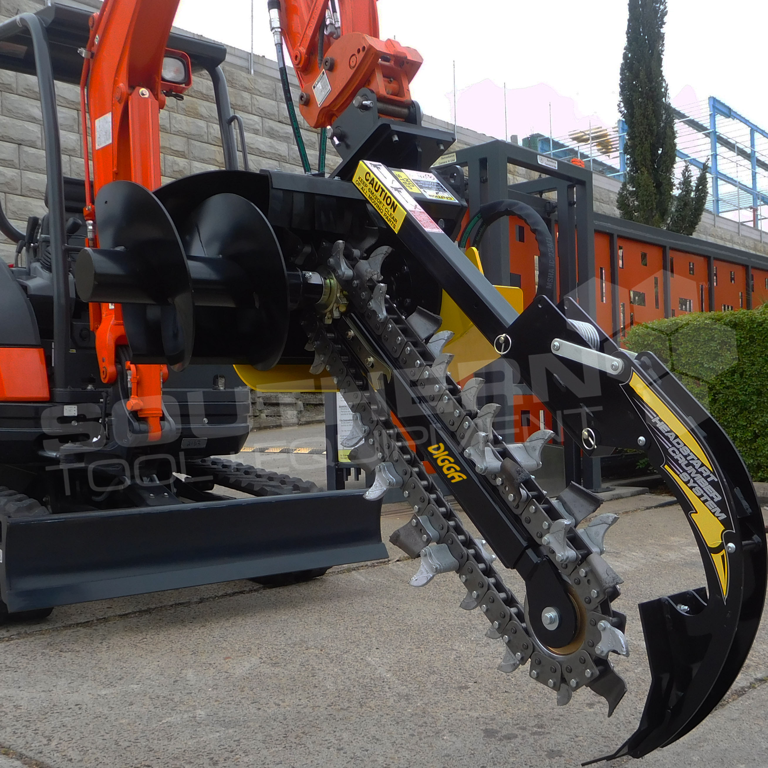 DIGGA Bigfoot 900mm Excavator Trencher Southern Tool + Equipment Co