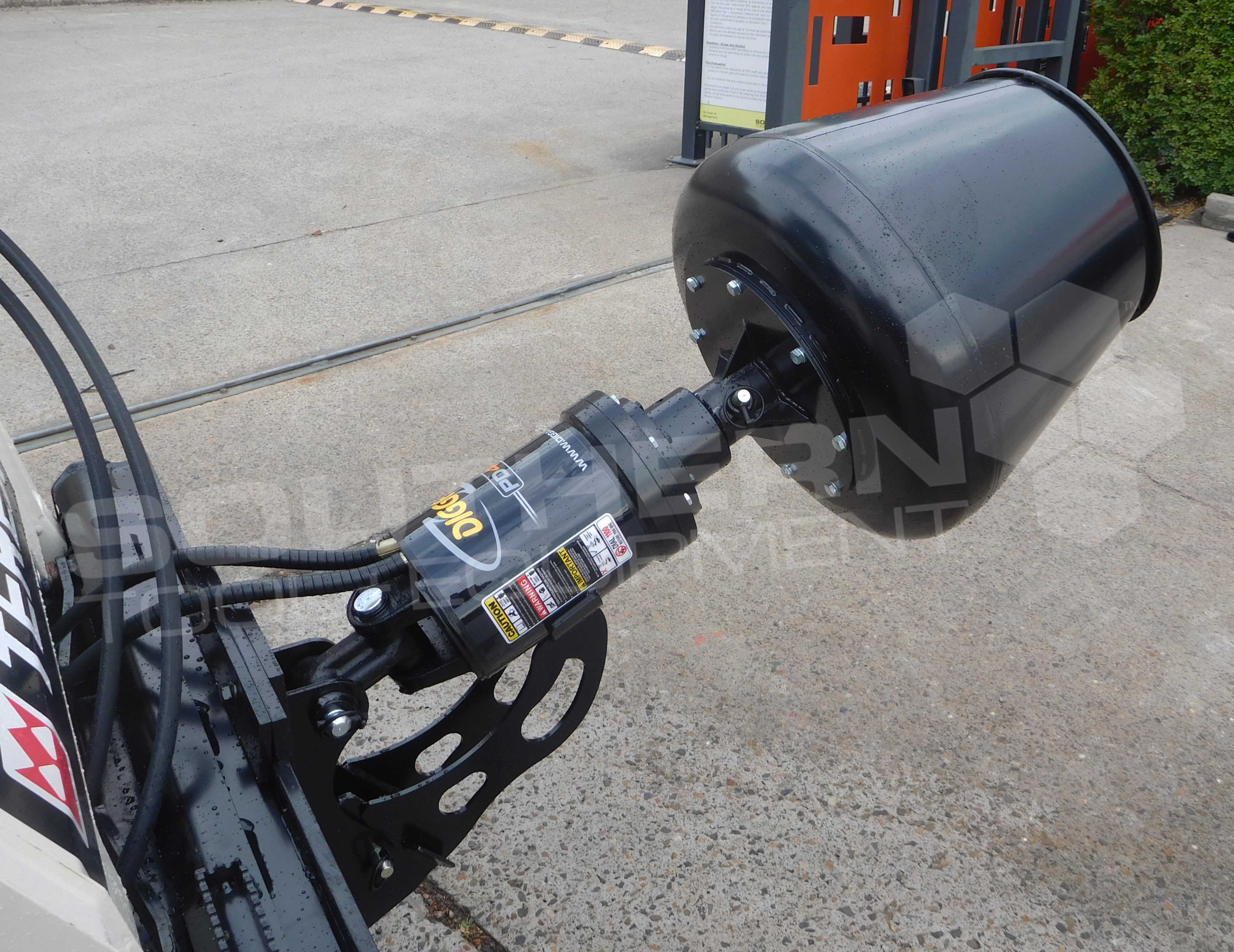 DIGGA Skid Steer Cement Mixer Bowl Southern Tool + Equipment Co