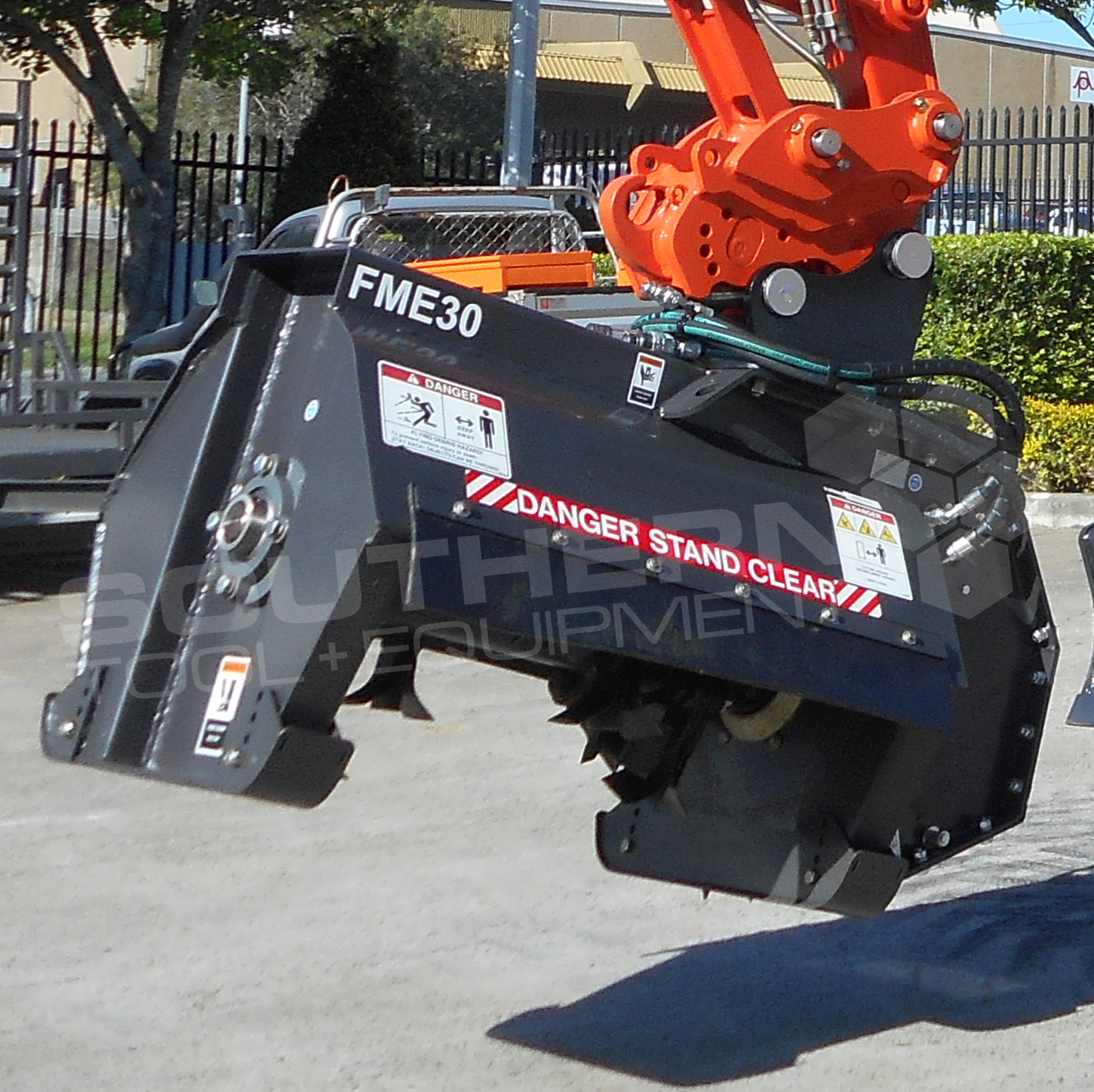 DIGGA FME30 Excavator Flail Mower Southern Tool + Equipment Co