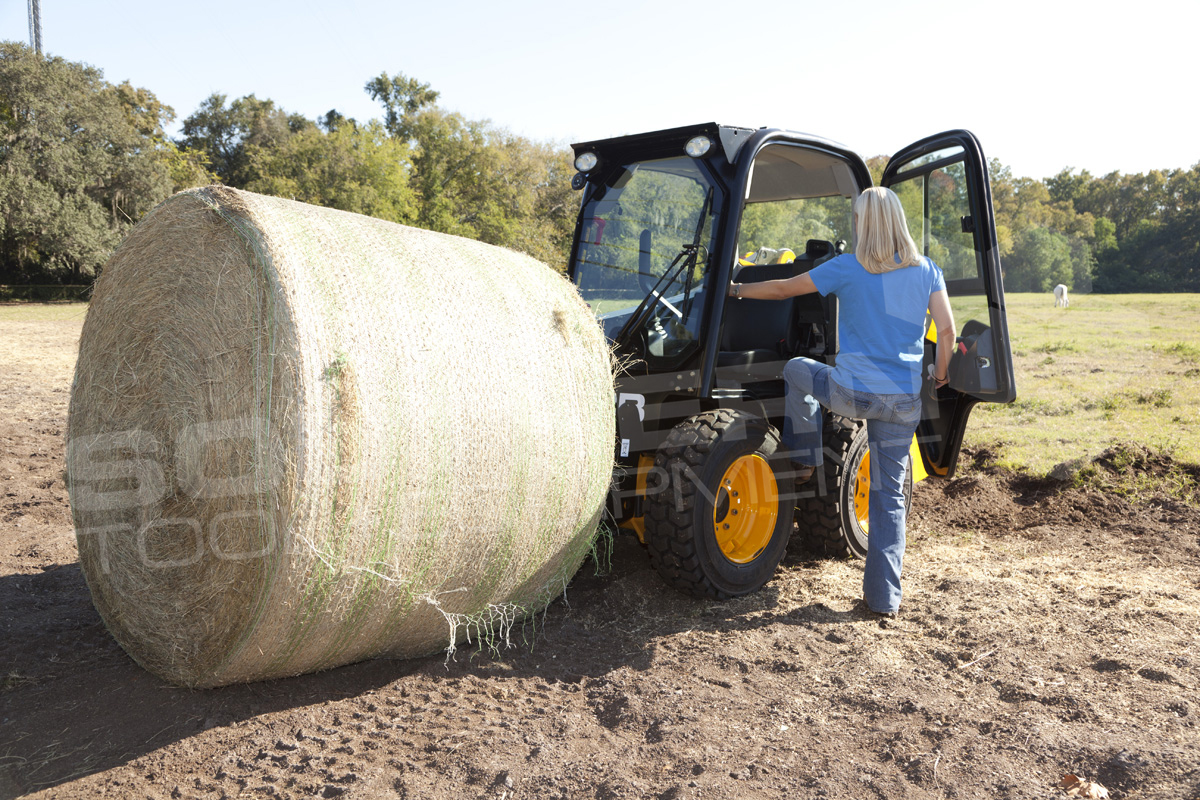 DIGGA Skid Steer Bale Spear Hay Forks Southern Tool + Equipment Co