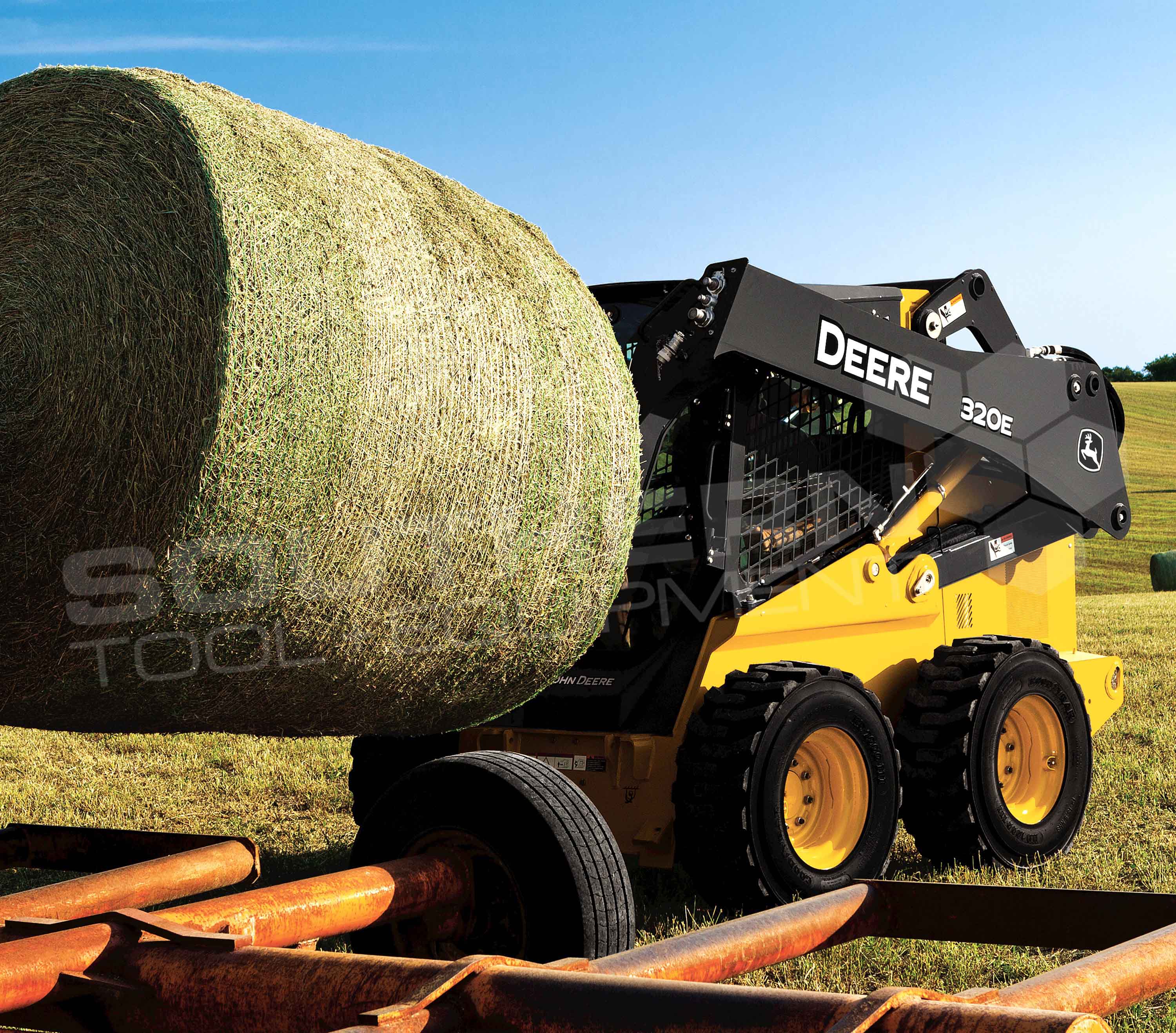 DIGGA Skid Steer Bale Spear Hay Forks Southern Tool + Equipment Co