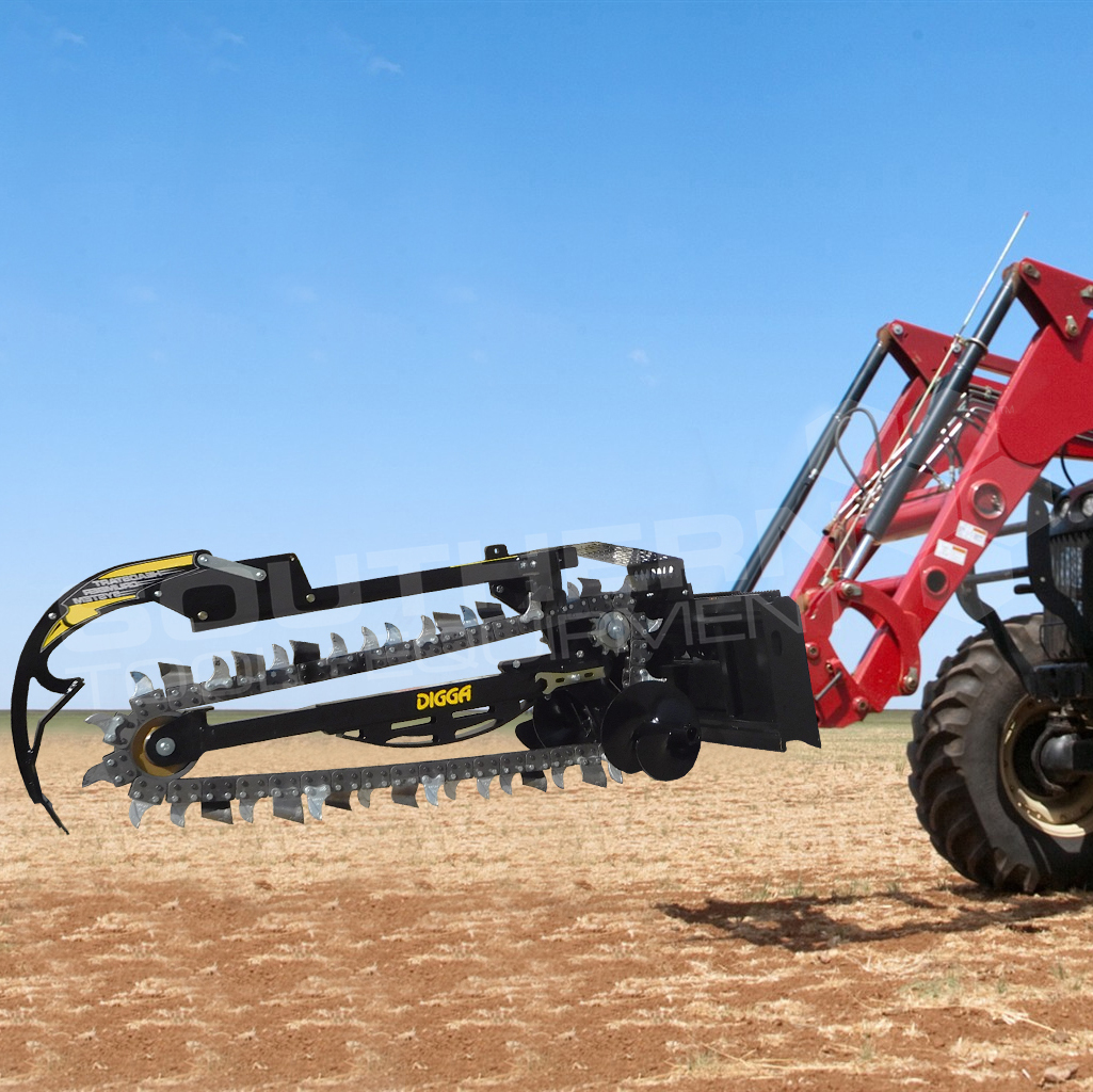 DIGGA Hydrive XD 1200mm Tractor Trencher Southern Tool + Equipment Co