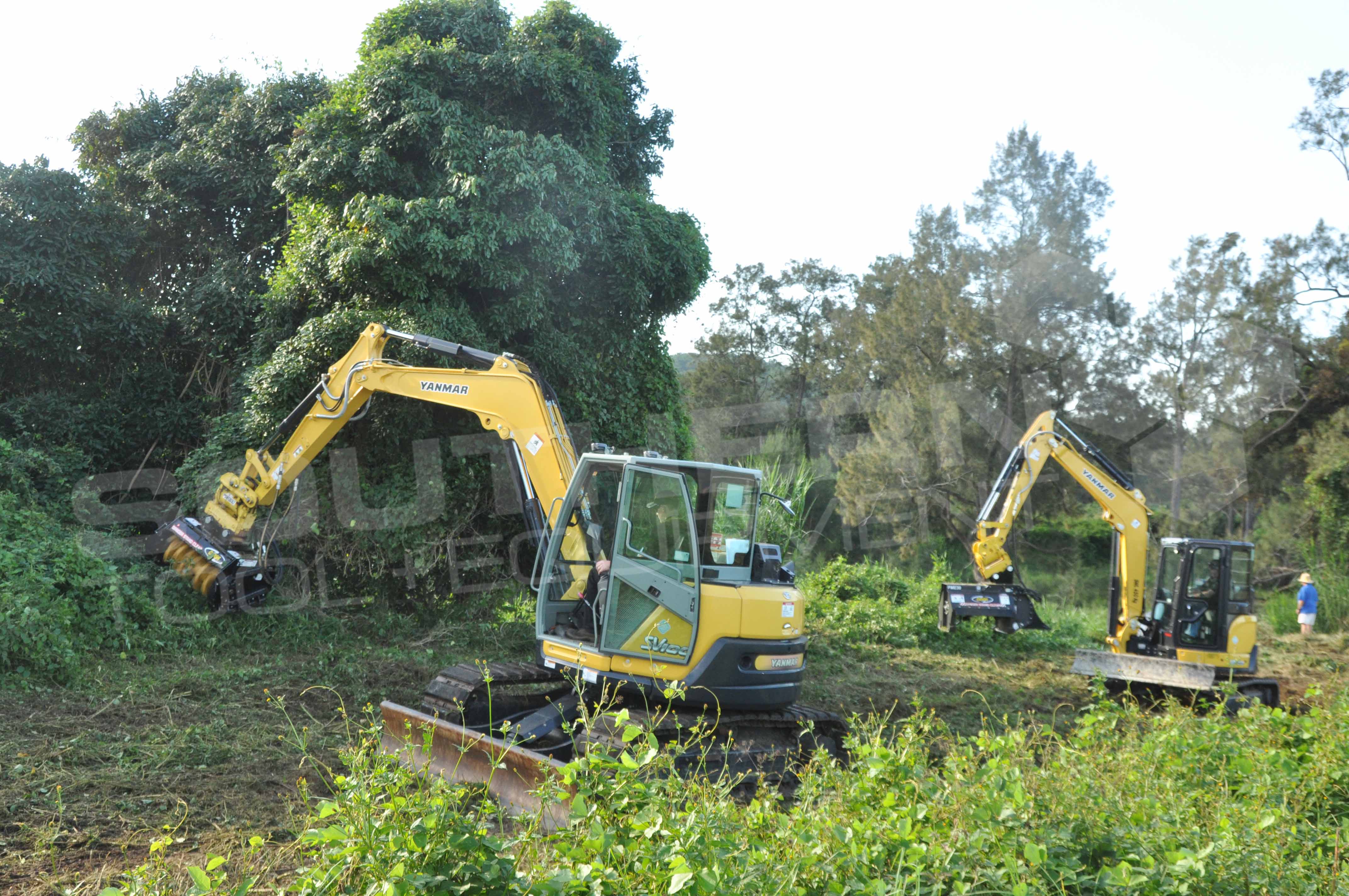 DIGGA MM36E Excavator Magnum Mulcher Southern Tool + Equipment Co. Earthmoving Machinery