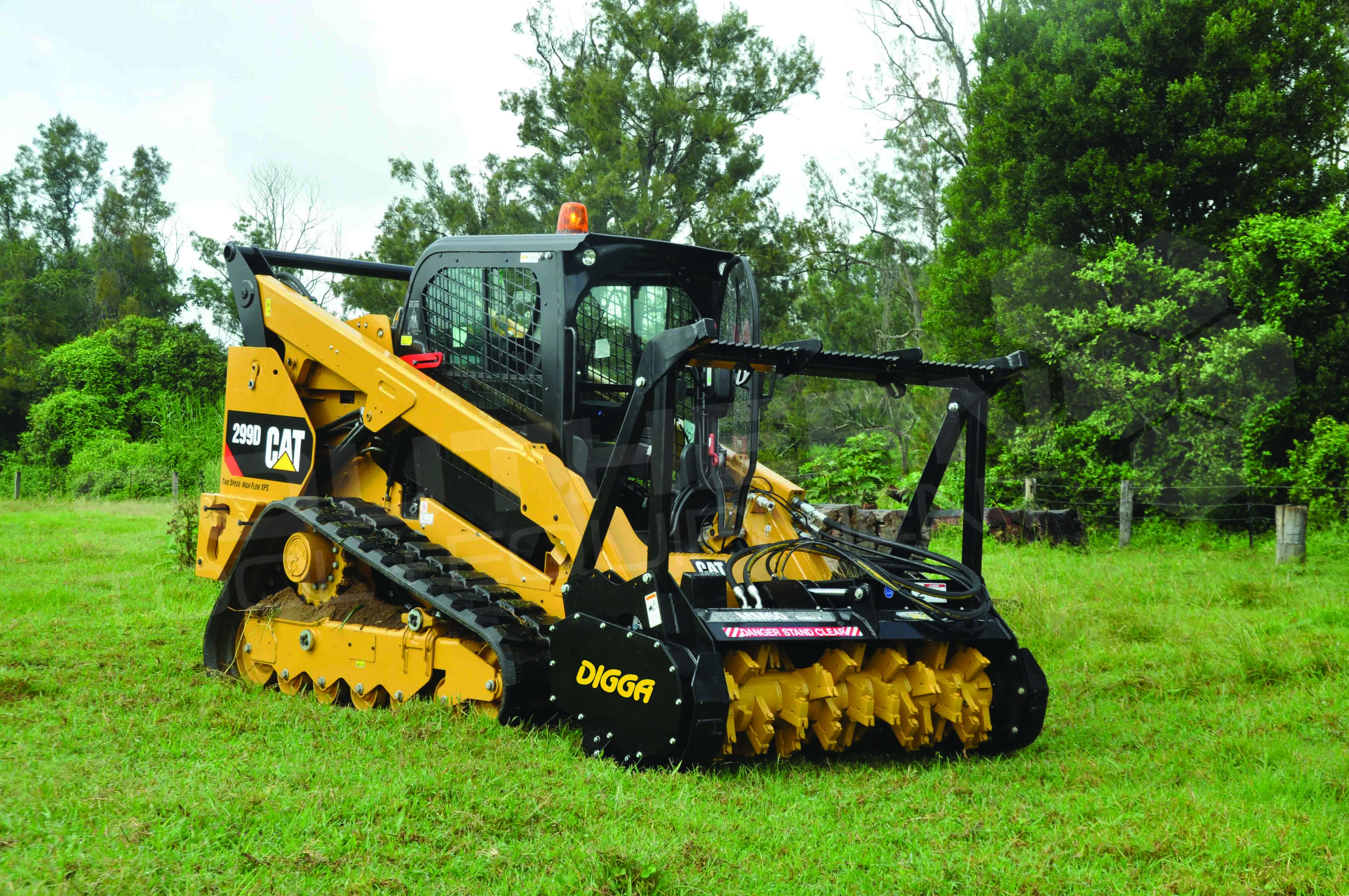 Forest Mulcher Skid Steer