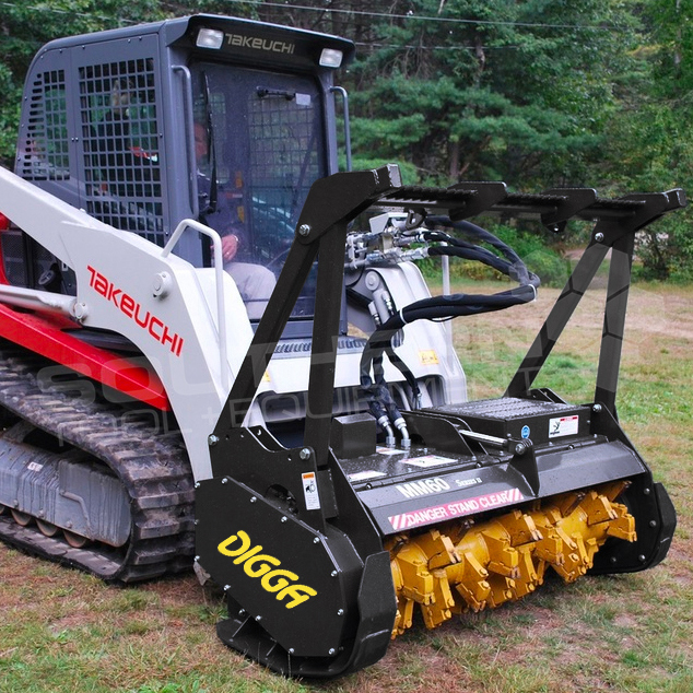 DIGGA MM60E Skid Steer Magnum Mulcher Southern Tool + Equipment Co
