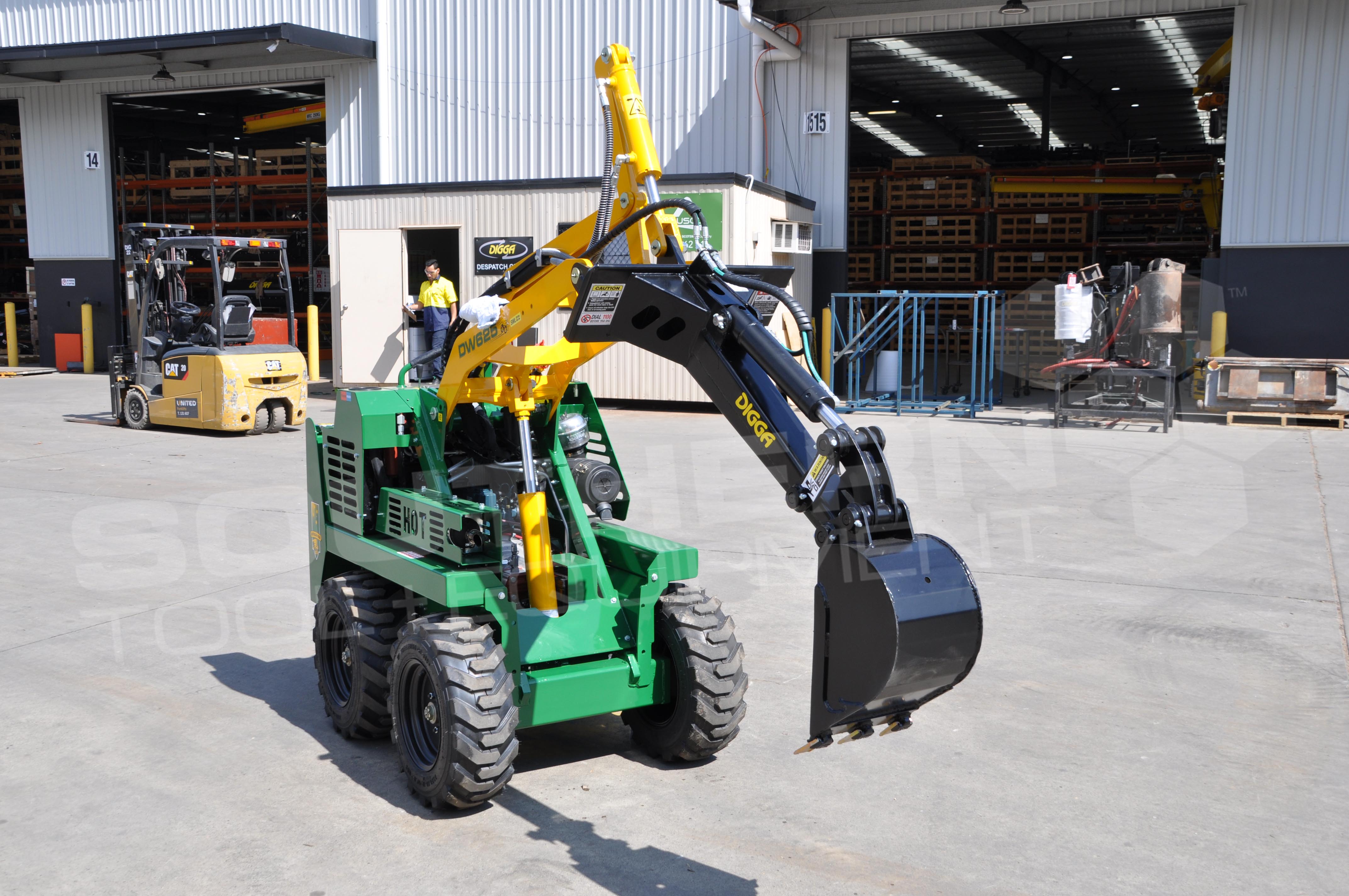 DIGGA Mini Loader Skid Hoe Trench Digger Southern Tool + Equipment Co