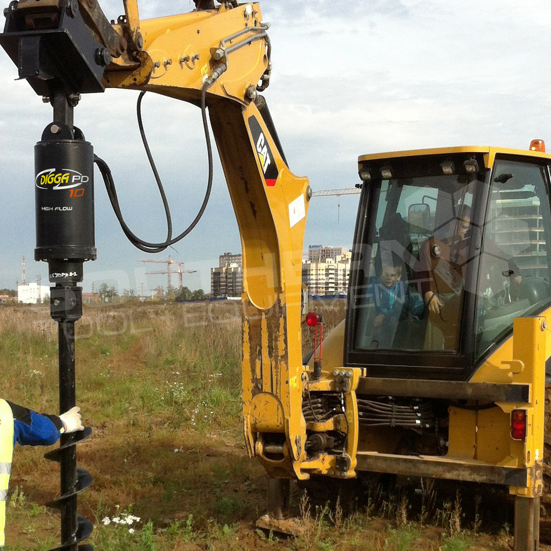 DIGGA PD10 High Flow Backhoe Auger Drive Unit Southern Tool