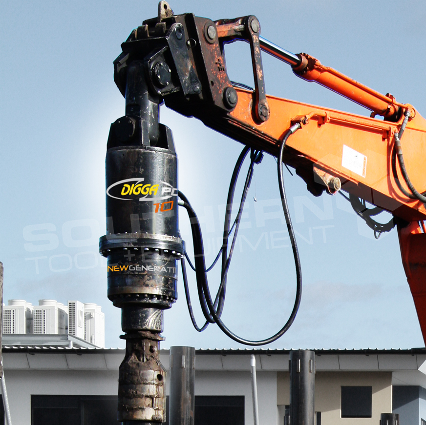 DIGGA PD10 High Flow Excavator Auger Drive Unit Southern Tool