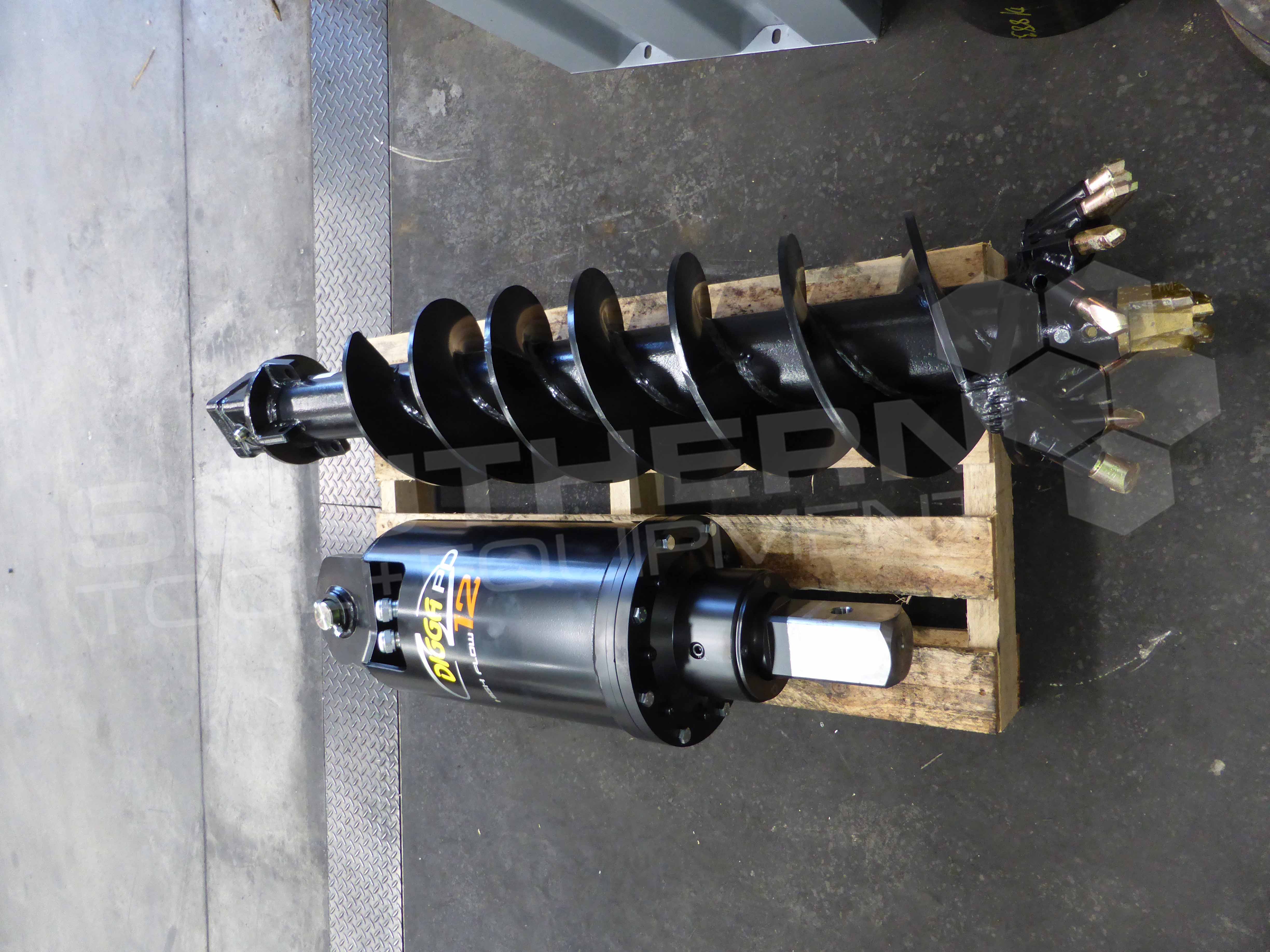 DIGGA PD12 Excavator Auger Drive Unit Southern Tool + Equipment Co