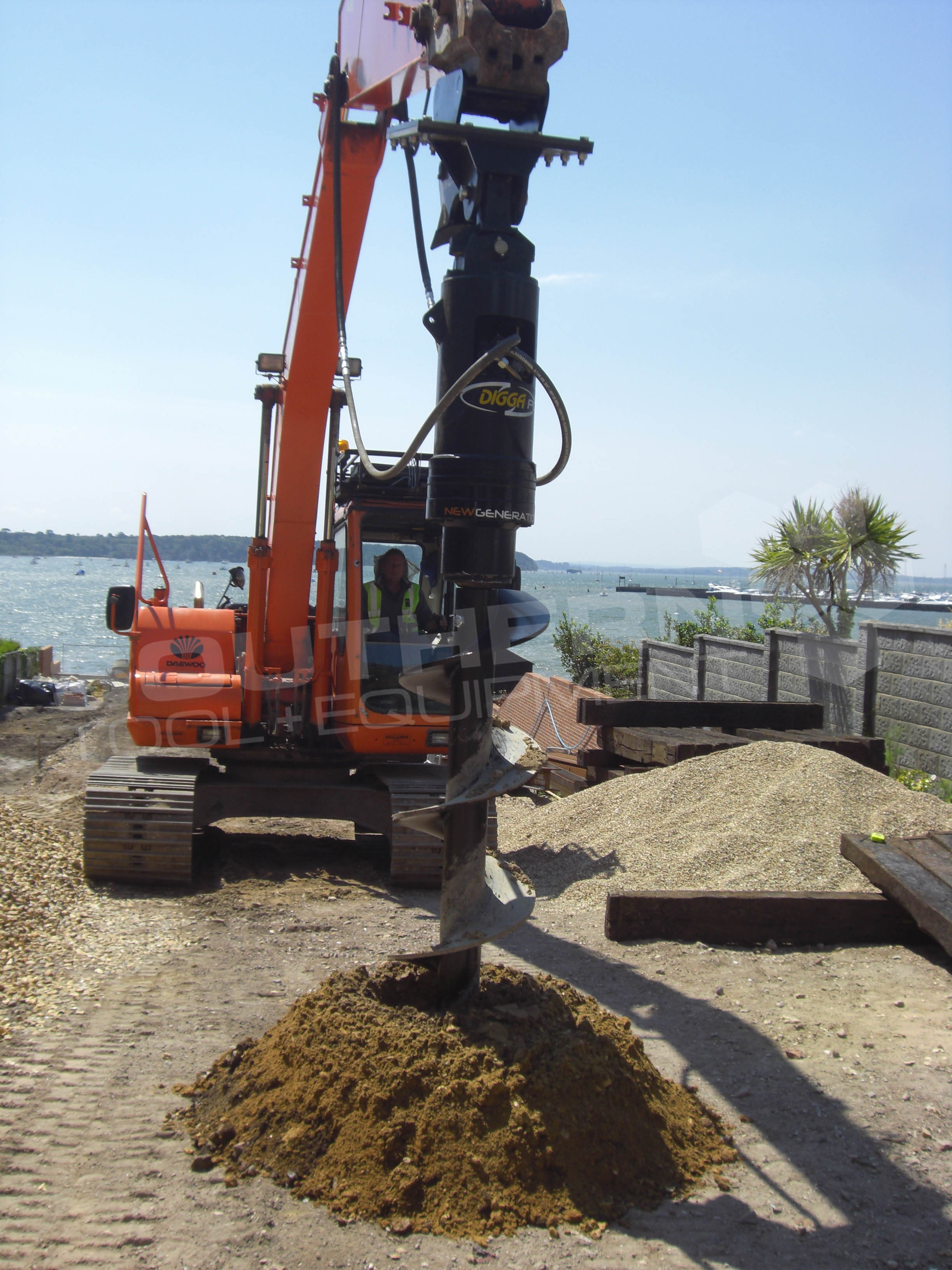 DIGGA PD15 Excavator Auger Drive Unit Southern Tool + Equipment Co