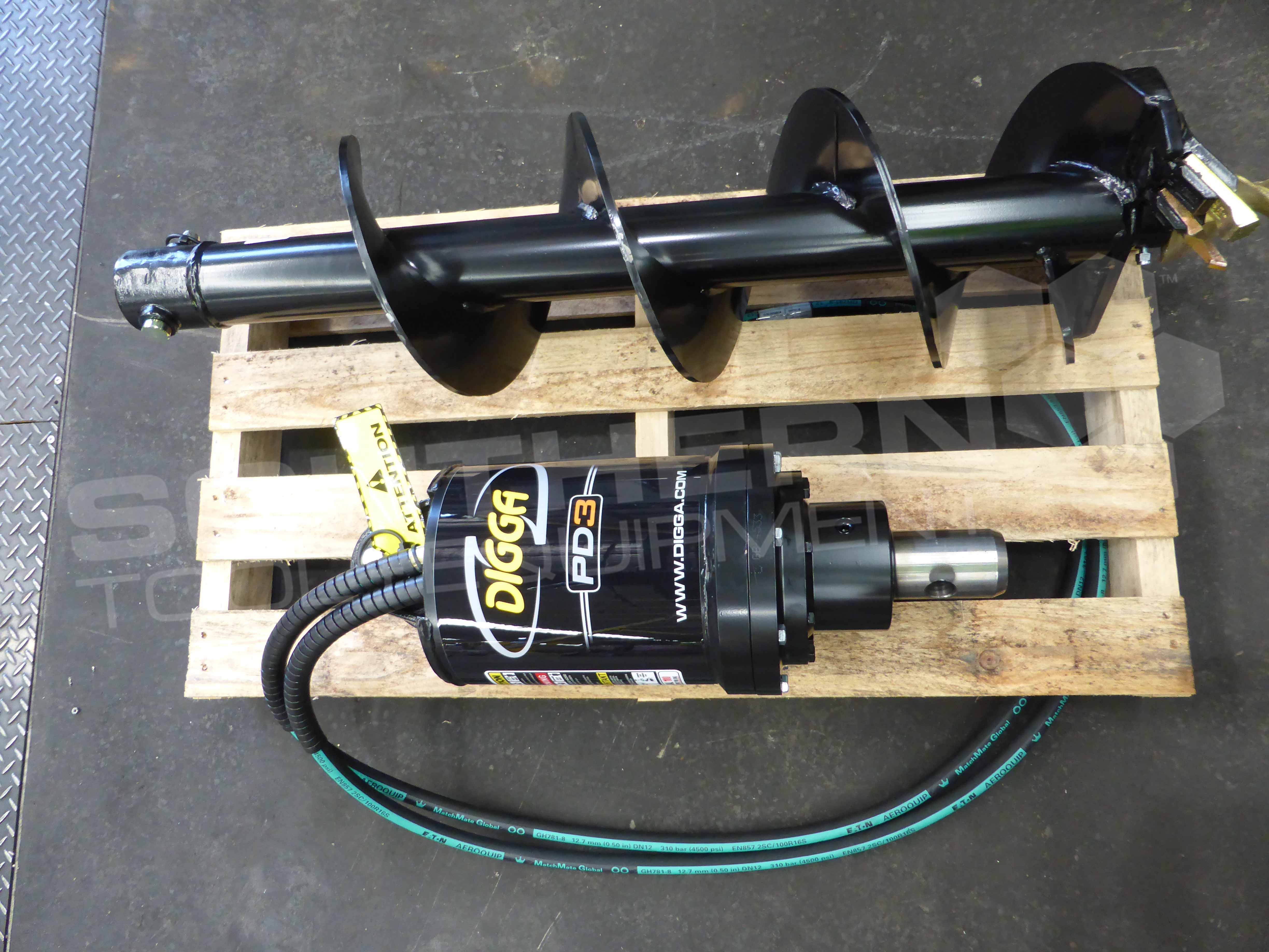 DIGGA PD3 Telehandler Auger Drive Unit Southern Tool + Equipment Co