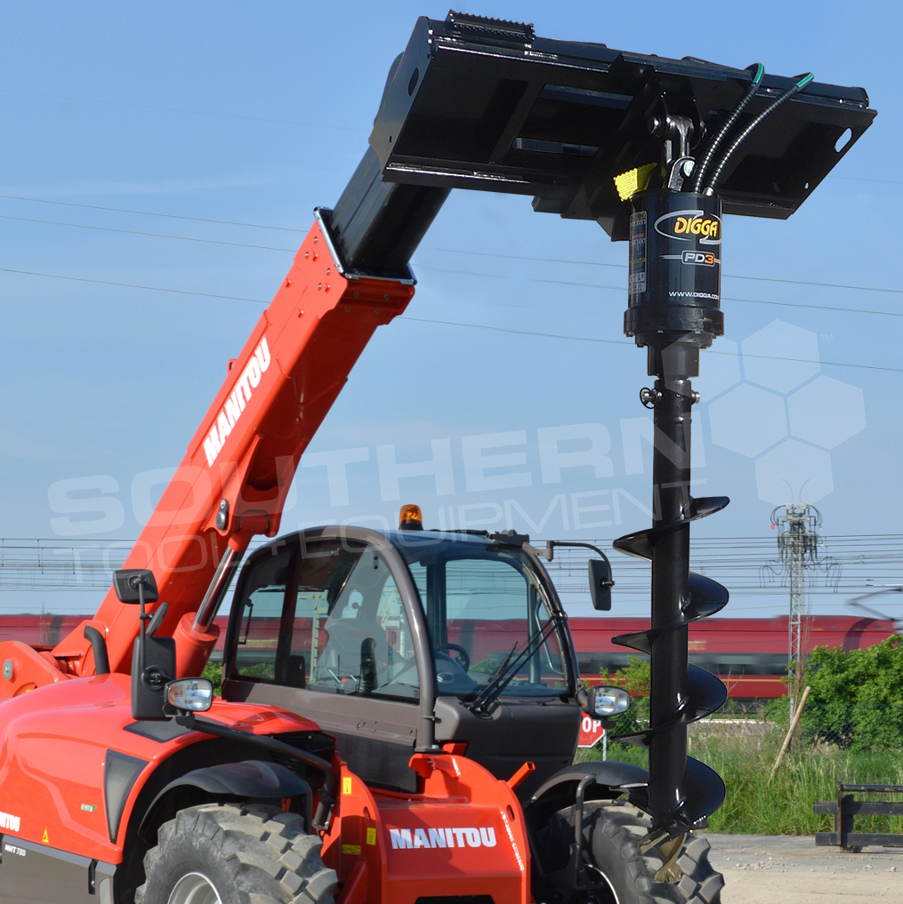 DIGGA PD3 Telehandler Auger Drive Unit Southern Tool + Equipment Co