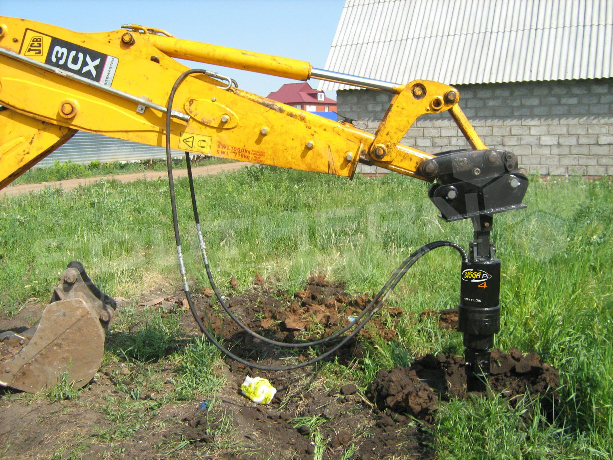DIGGA PD4 High Flow Backhoe Auger Drive Unit Southern Tool